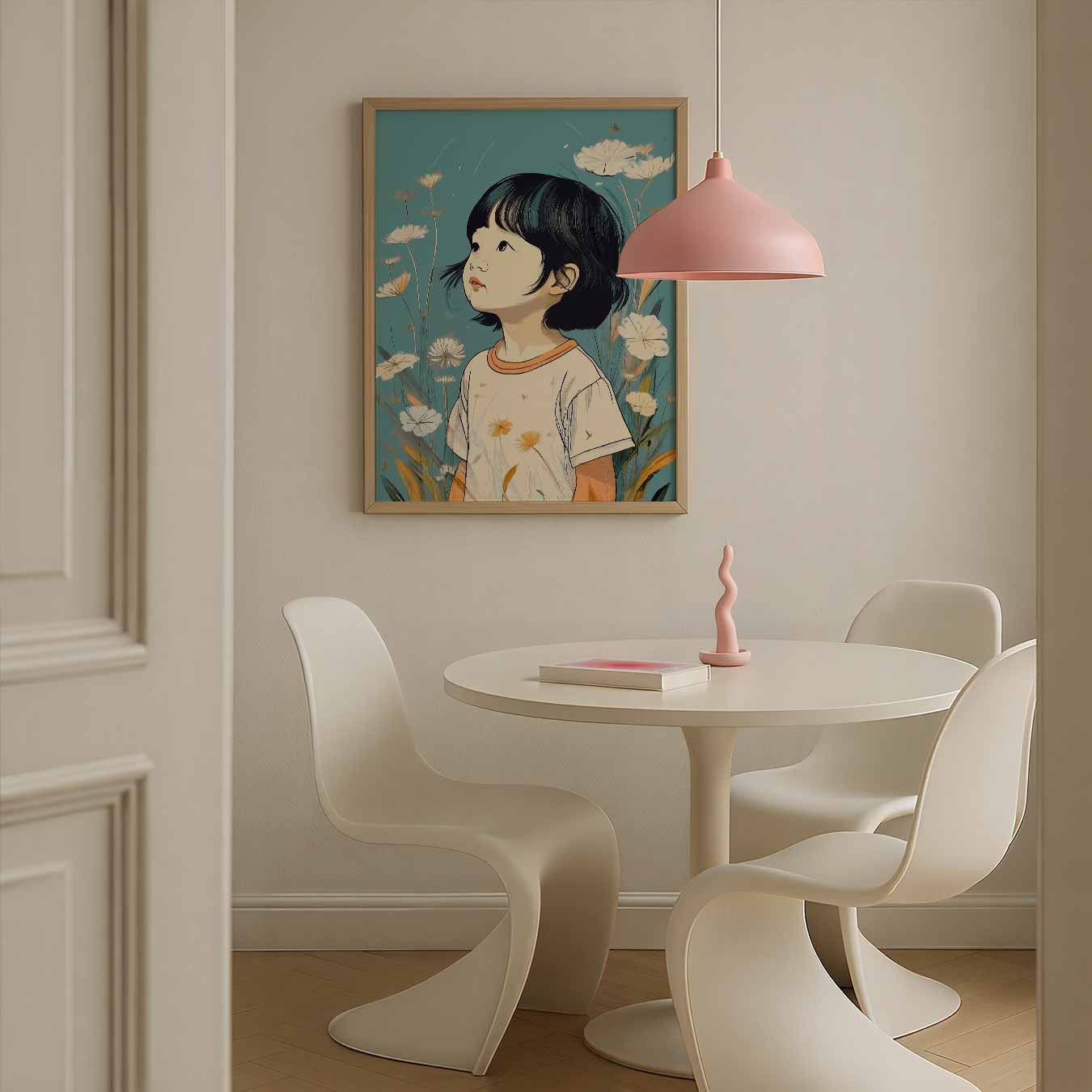 Dromerige Kinderblik Poster-WallArtistic