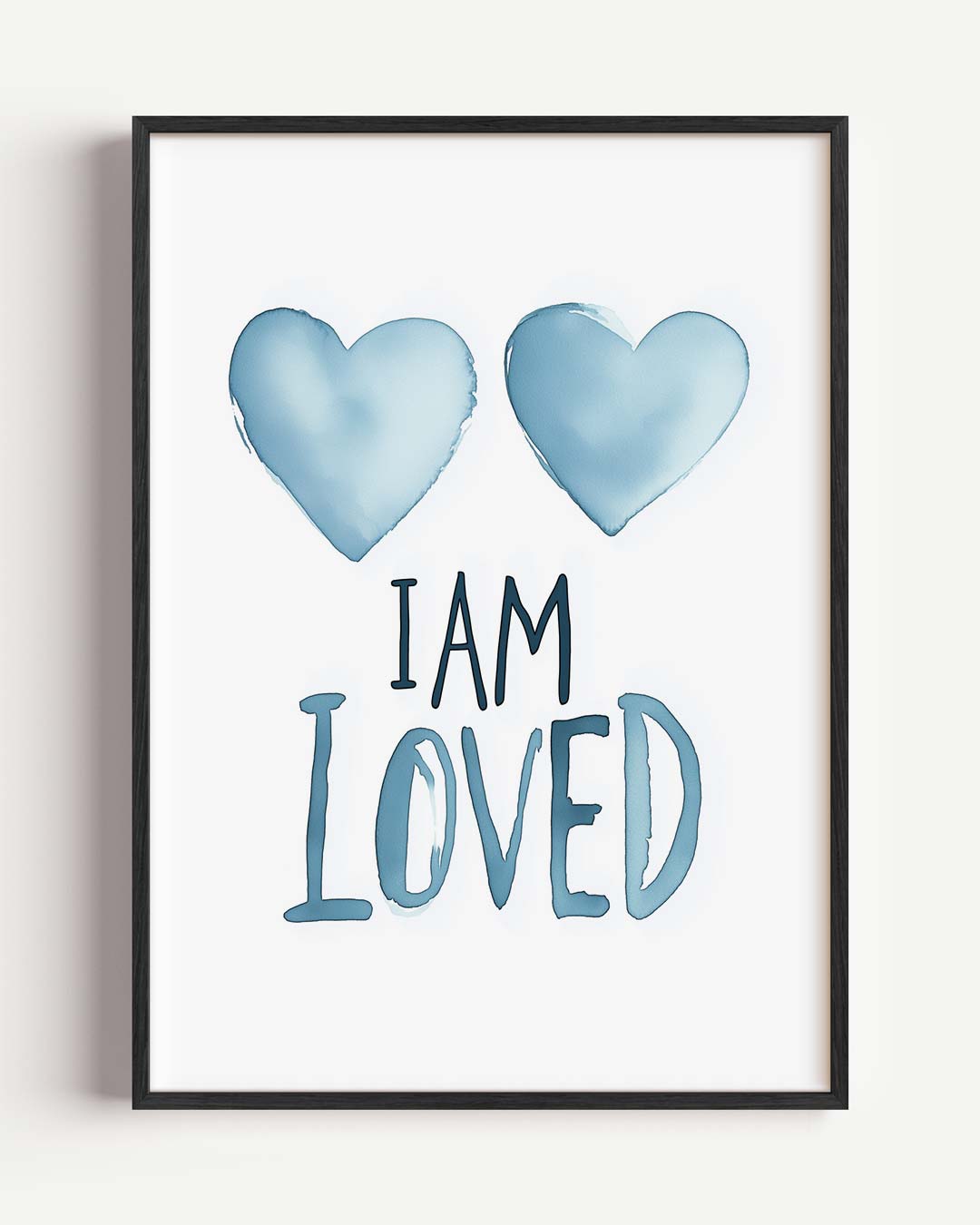 Liefdevolle Hartjes Poster-WallArtistic