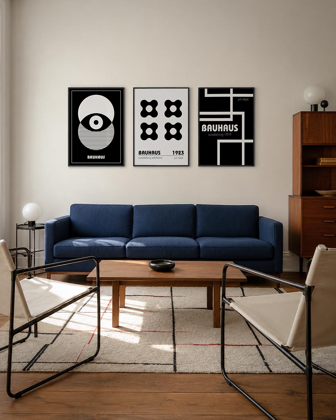 Cirkel en lijnen Posterset