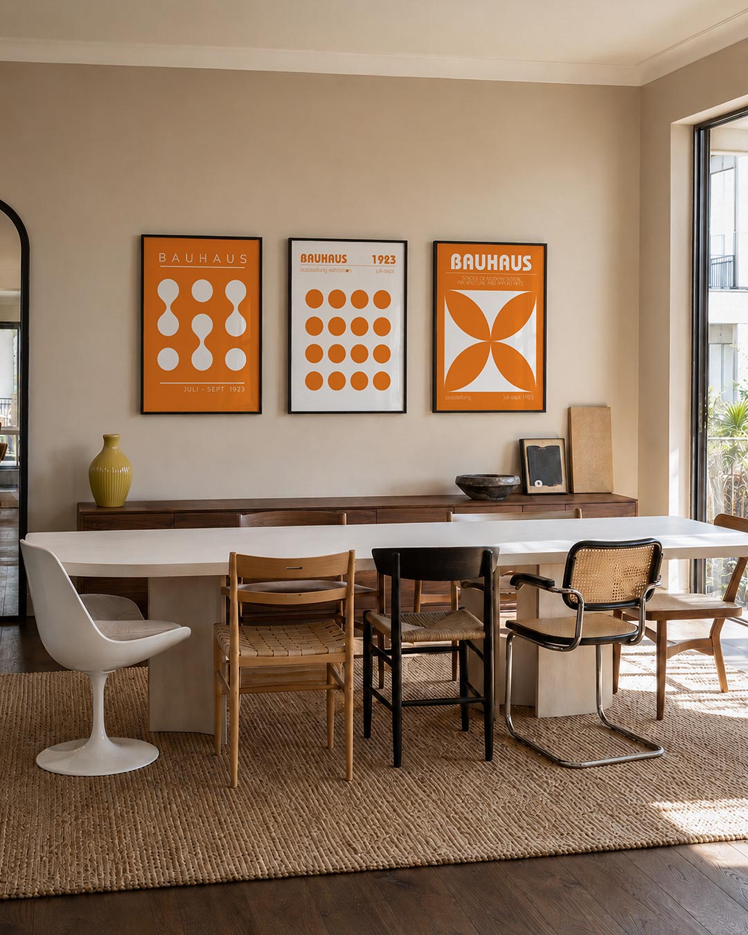 Vormen en vlakken Posterset