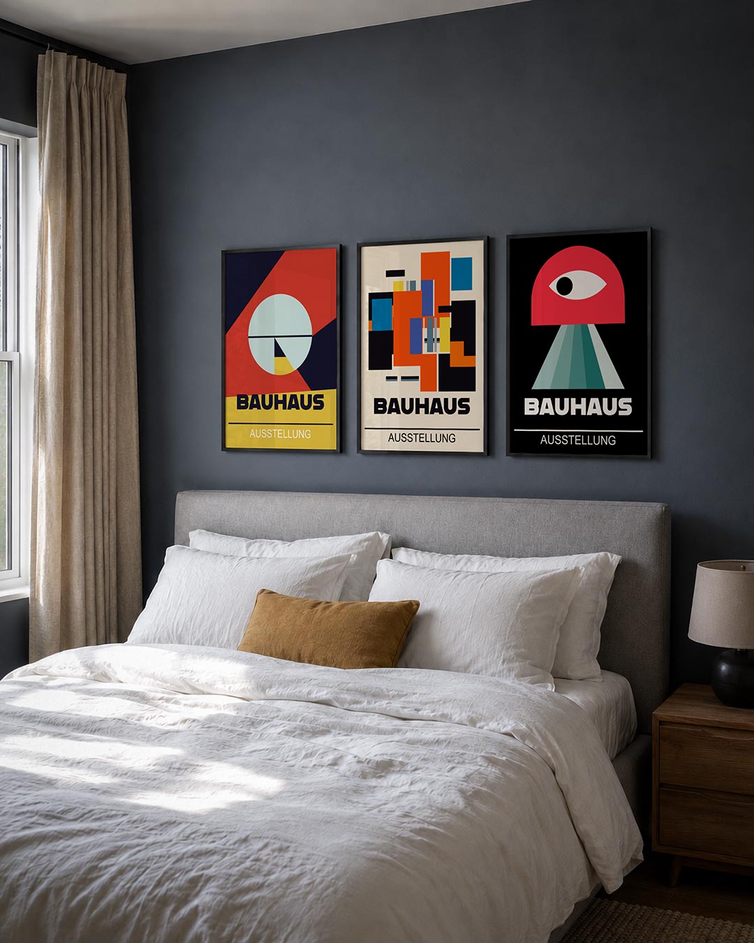 Vormen en kleurvlakken Posterset