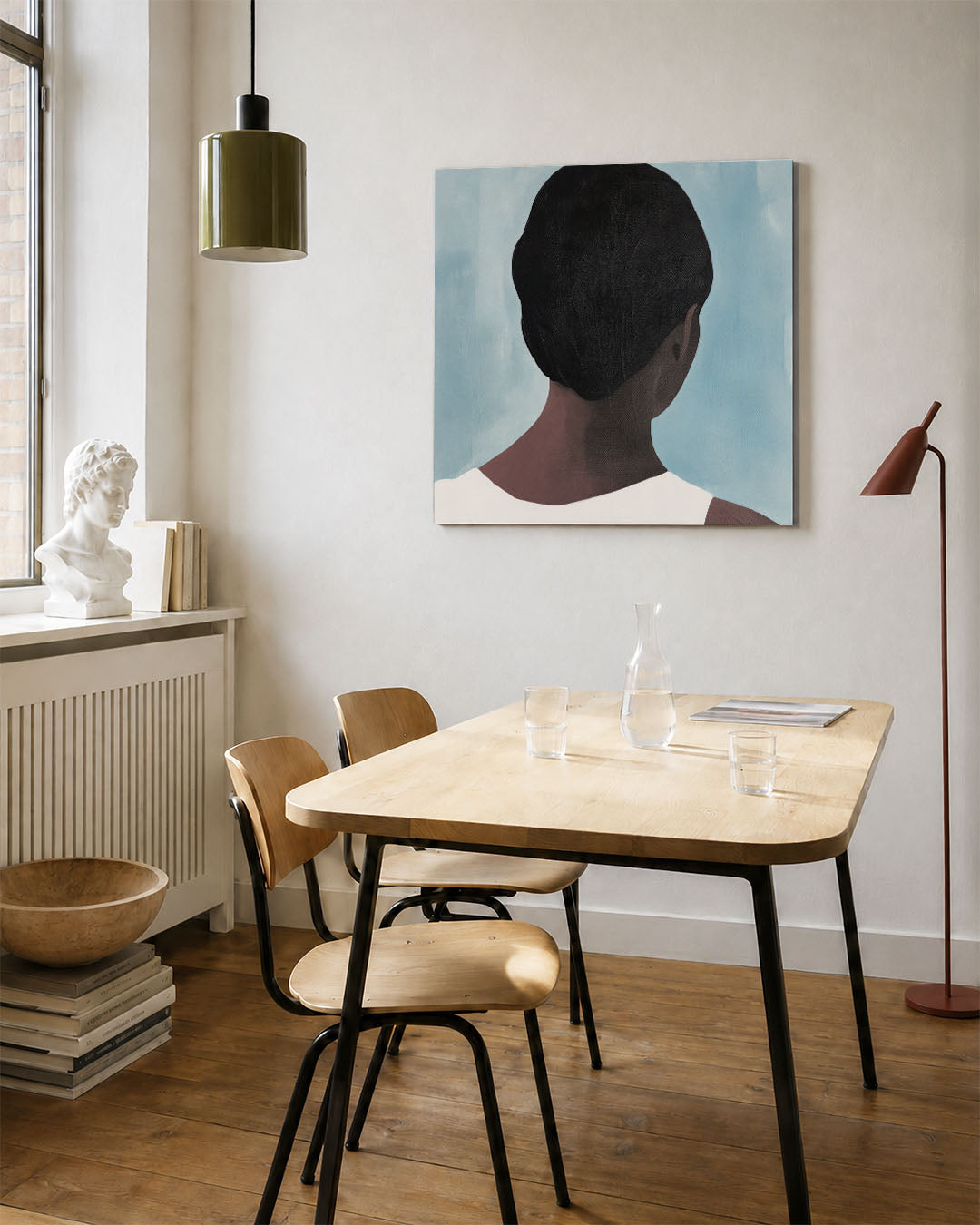 Stille reflectie Kunstwerk