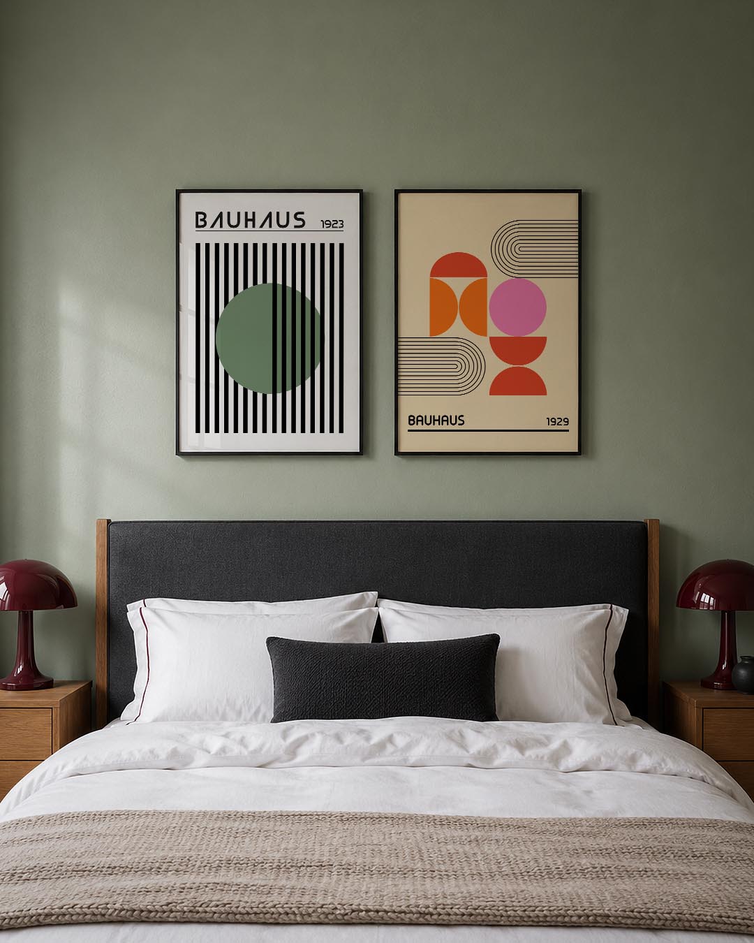 Lijnen en cirkel Posterset