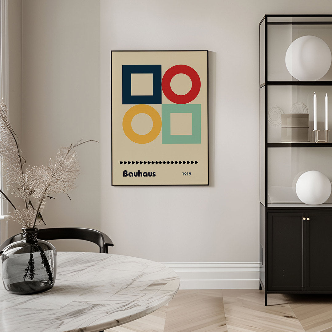 Vorm en kleur Poster