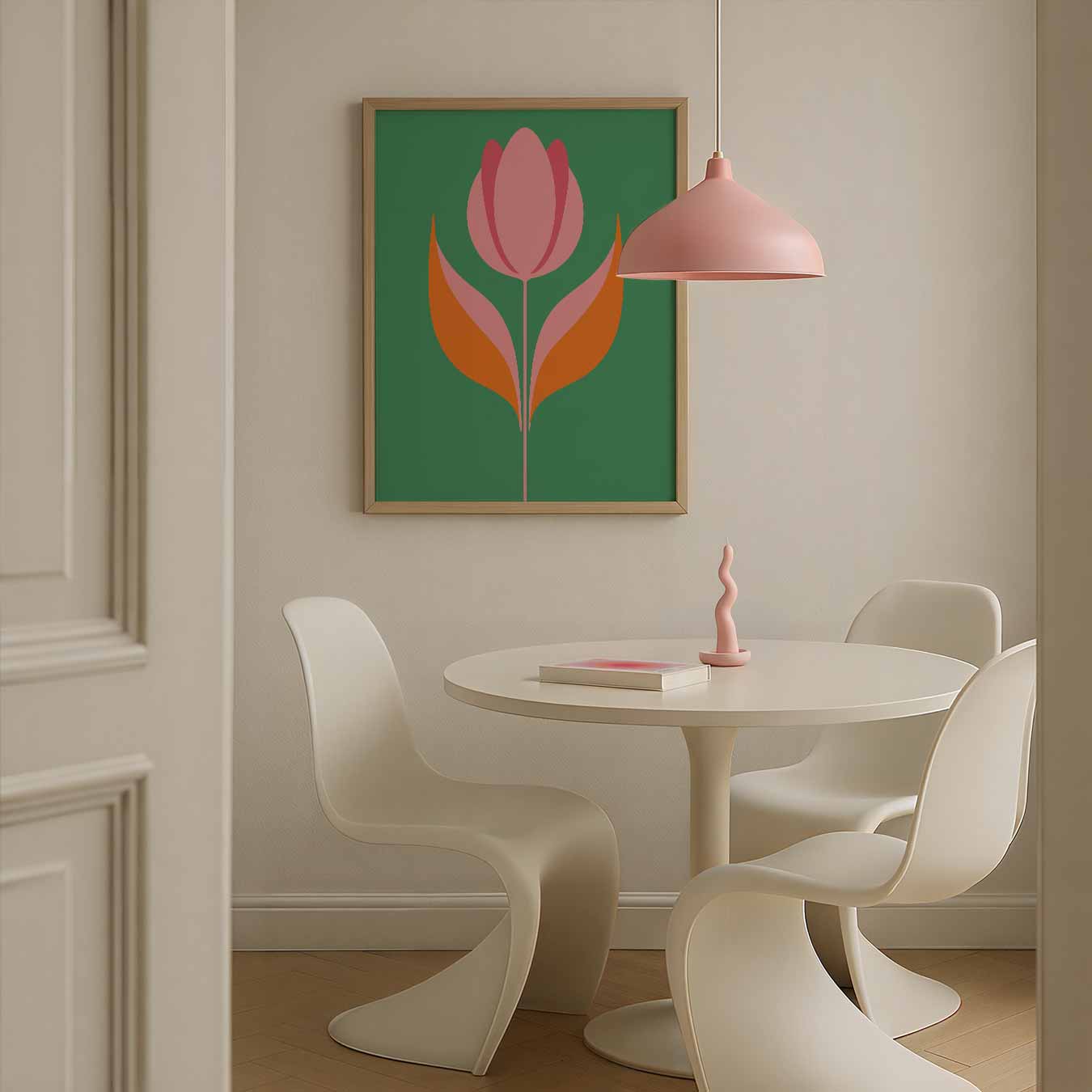 Stijlvolle Tulpenprint Poster-WallArtistic
