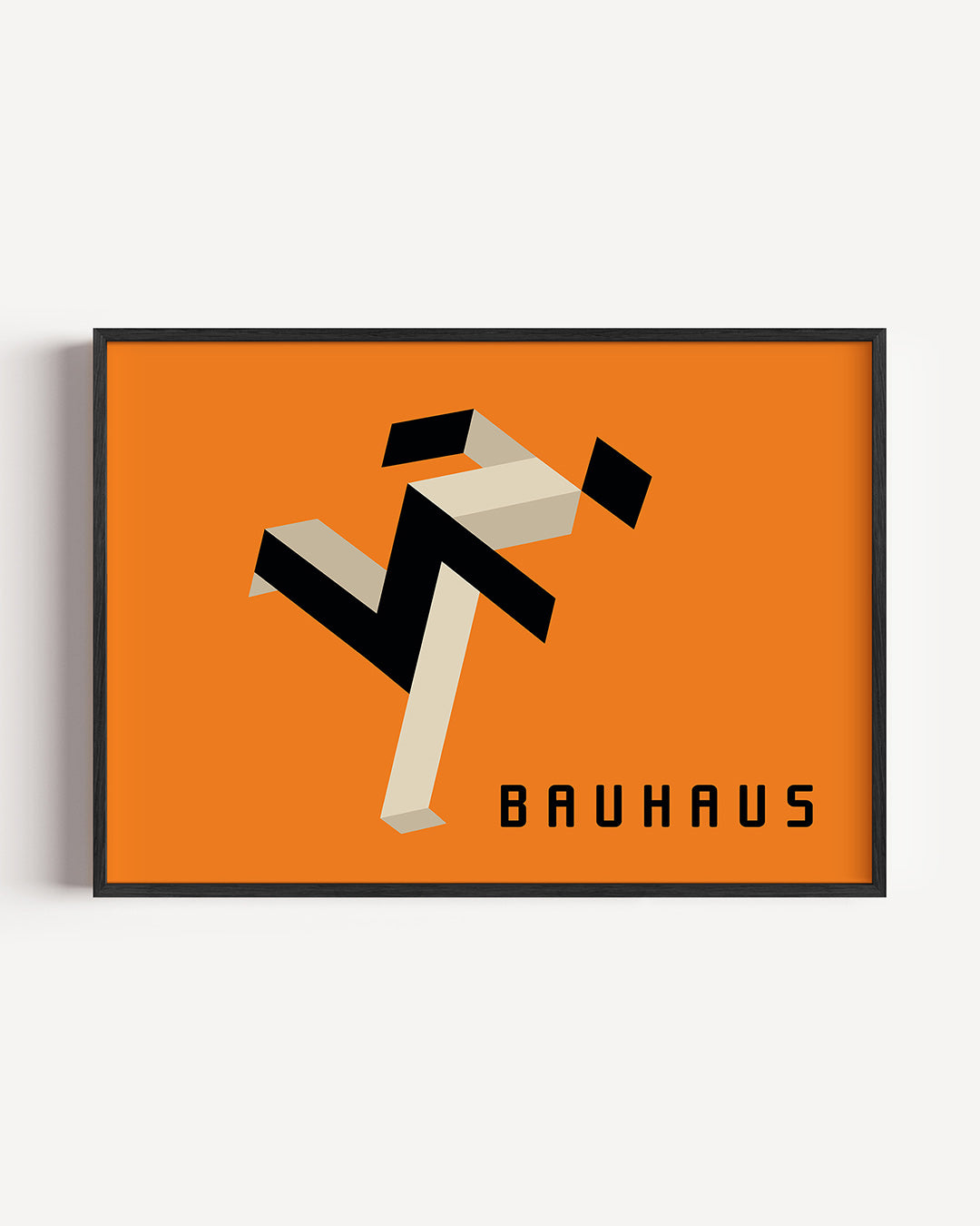 Dynamische vormstructuur Poster