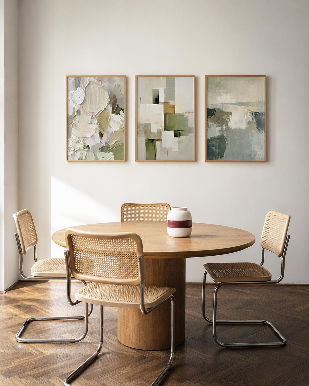 Kleurige textuurvlakken Posterset