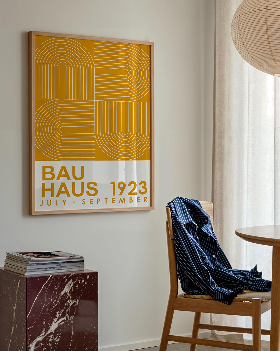 Lijnen en vlakkenspel Poster