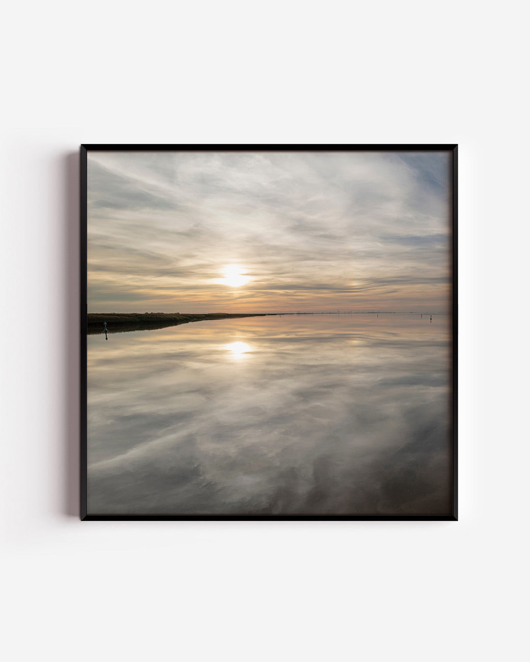 Rustige zonsondergang Poster
