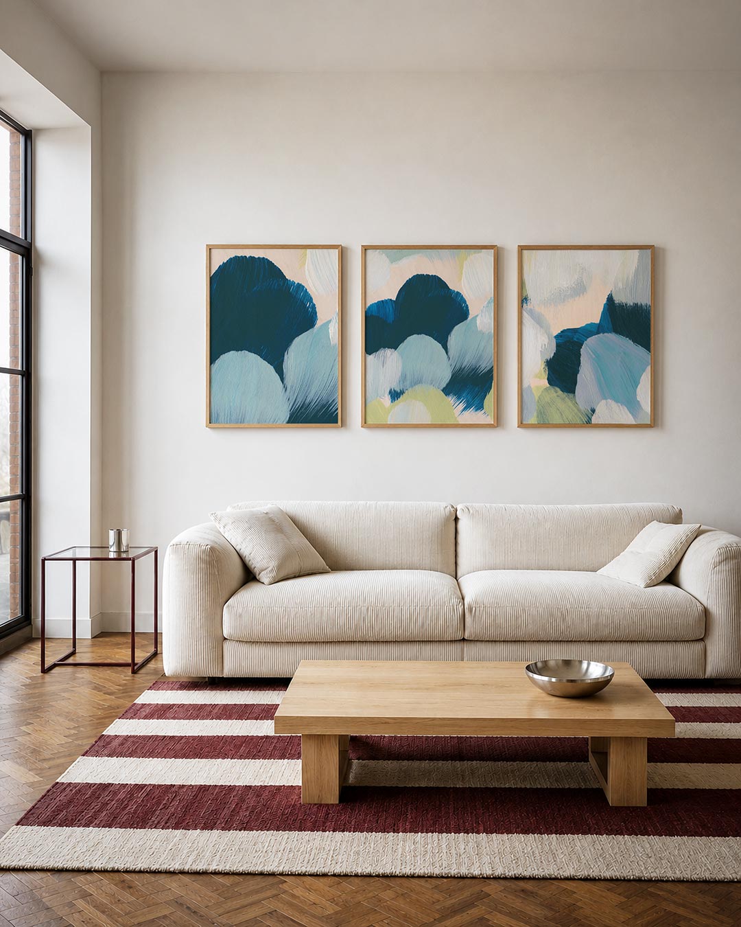 Kleurvlakken harmonie Posterset