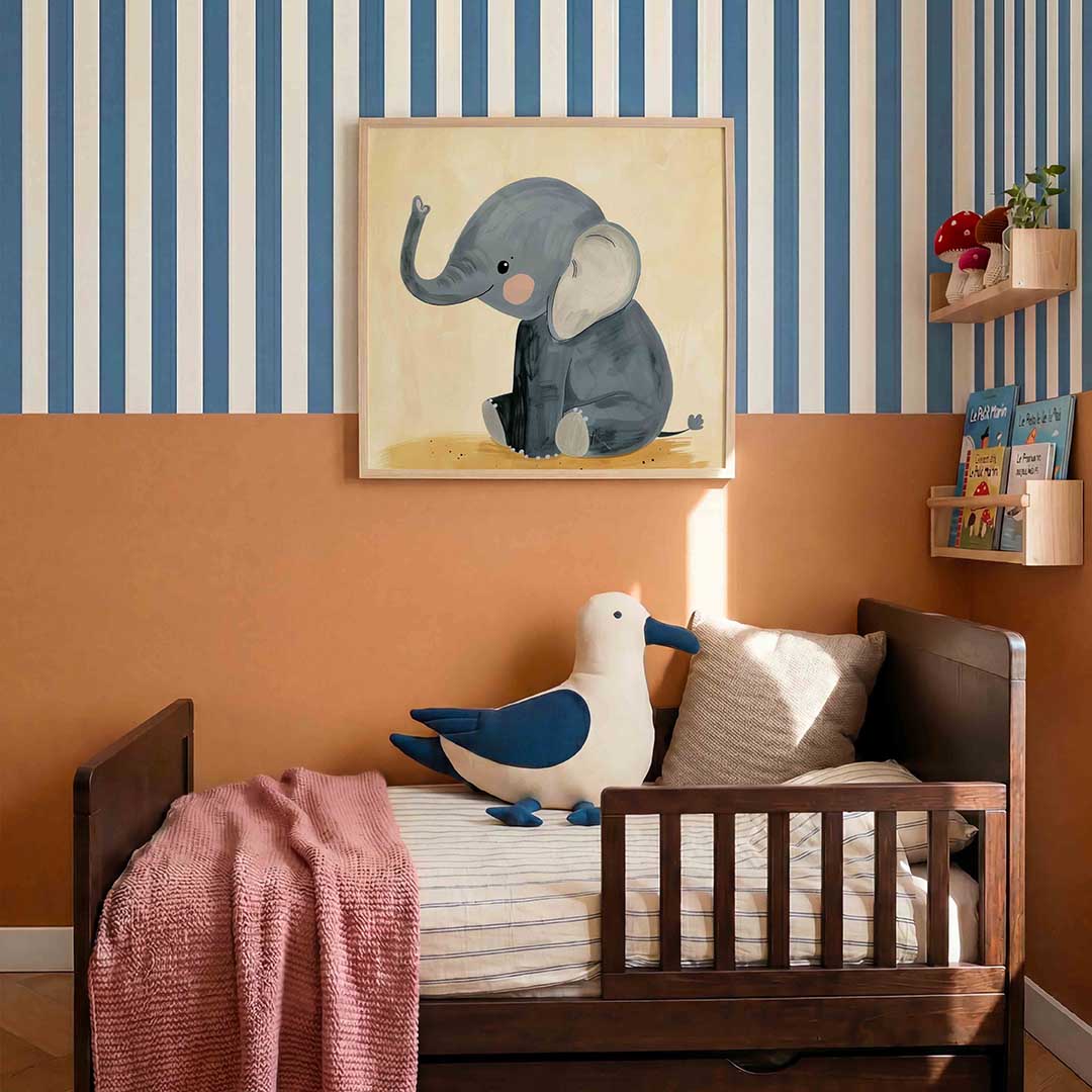 Schattige olifant Poster