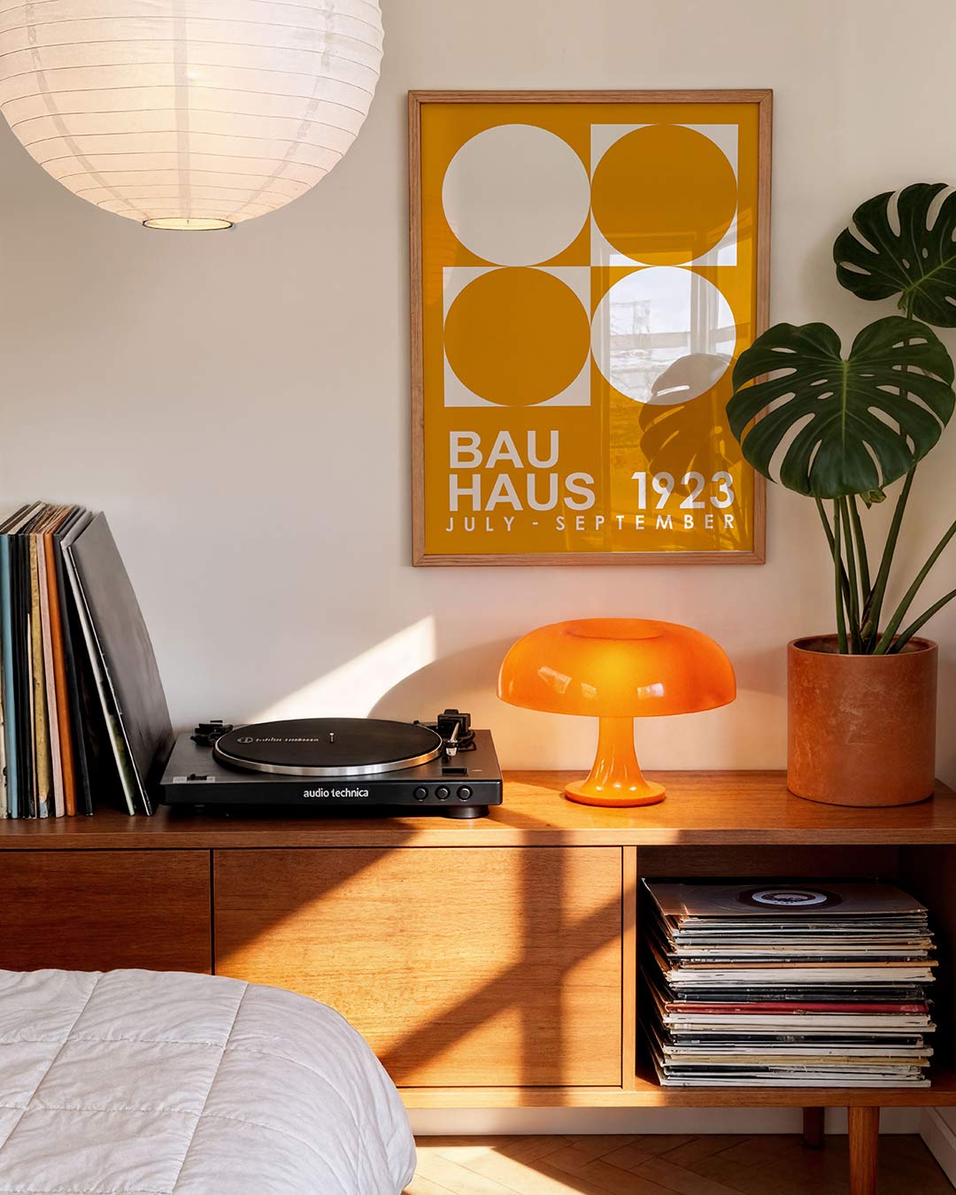 Cirkel en vierkant Poster