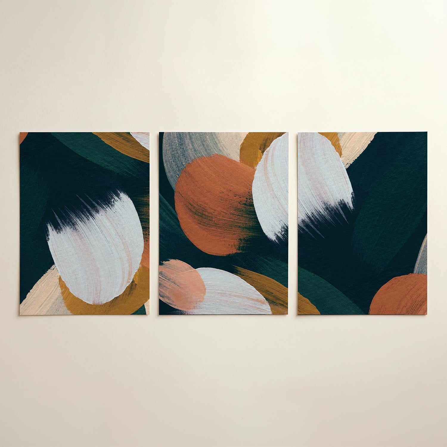 Kleurvlakken en vormen Posterset