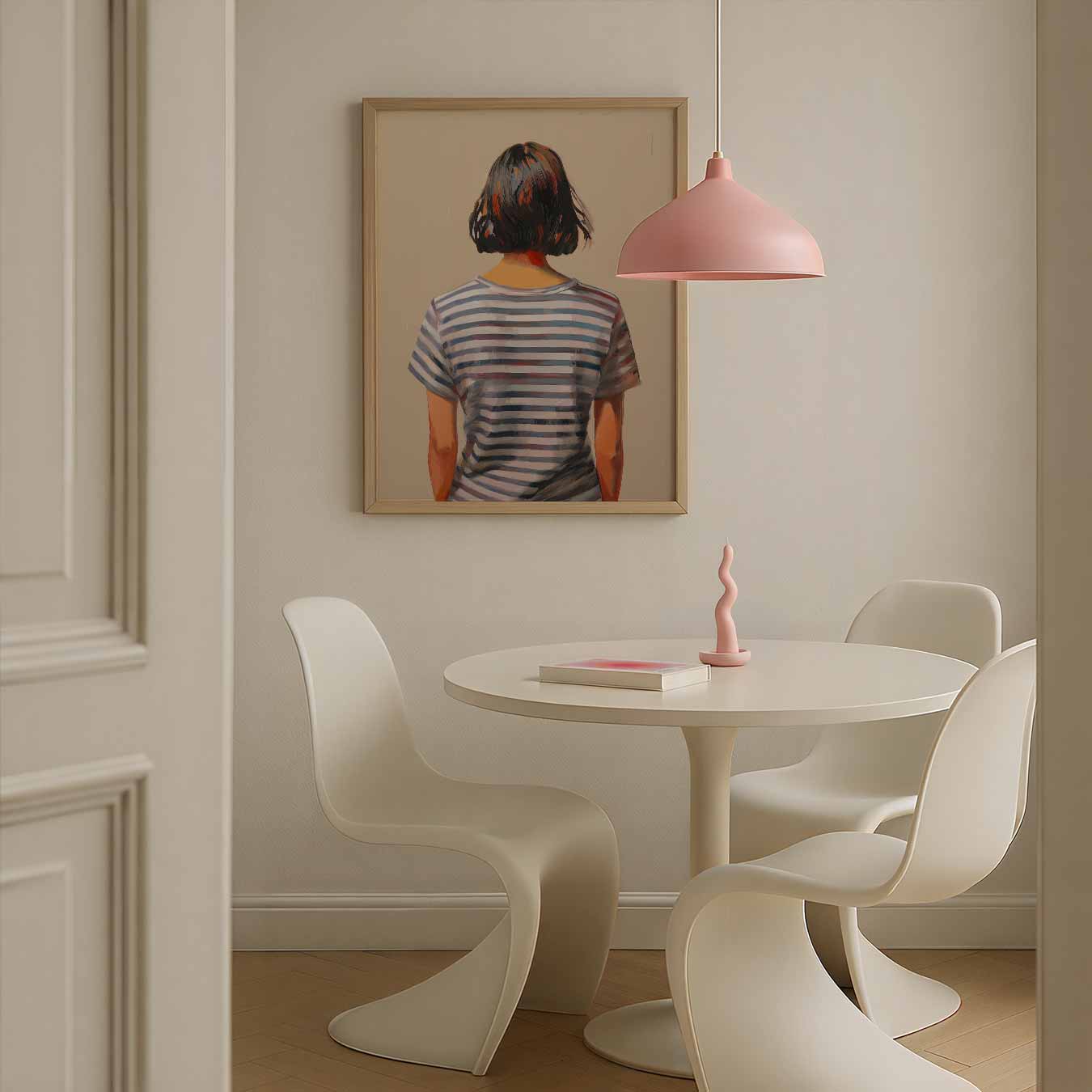 Strepen en Stijl Poster-WallArtistic