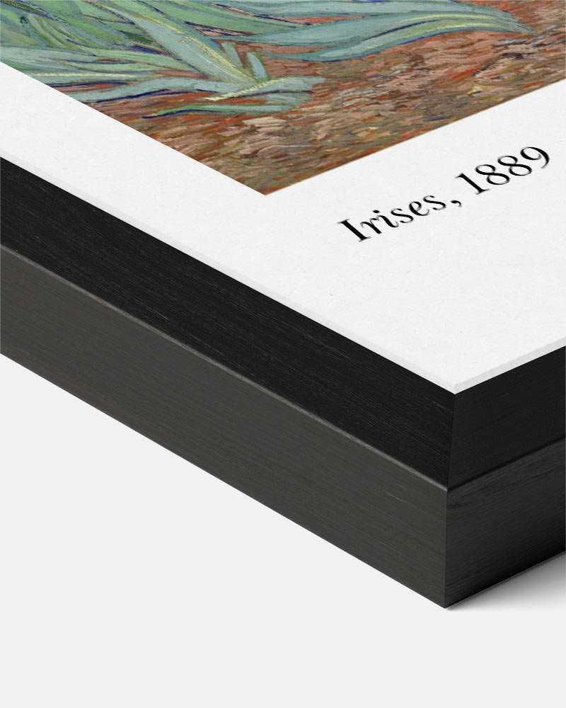 Van Gogh Irissen Poster-WallArtistic