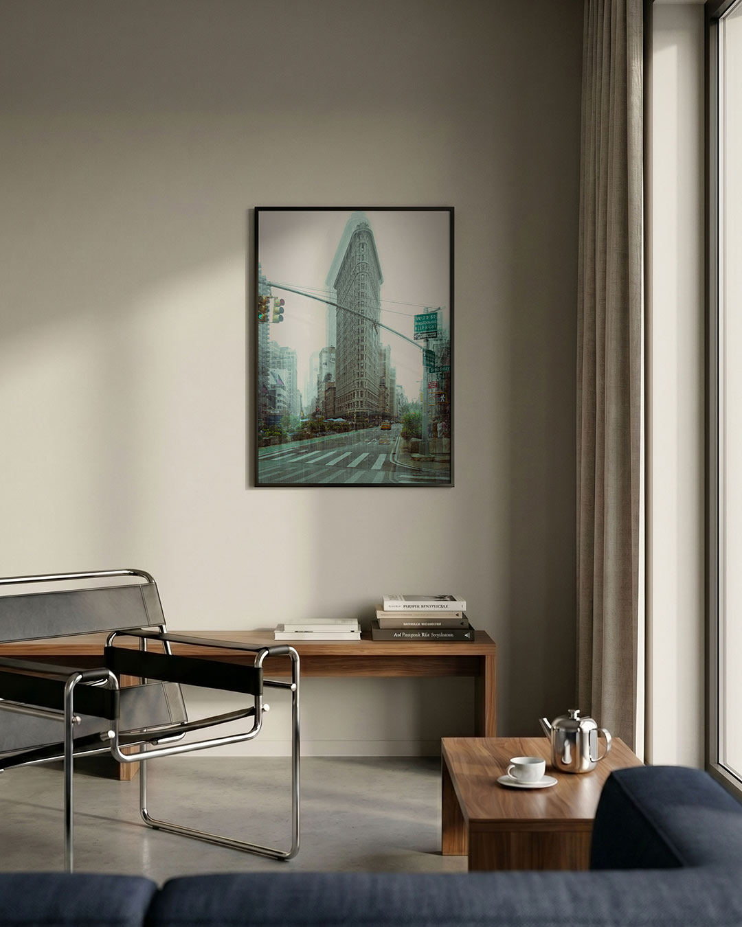 Stedelijke vervaging Poster