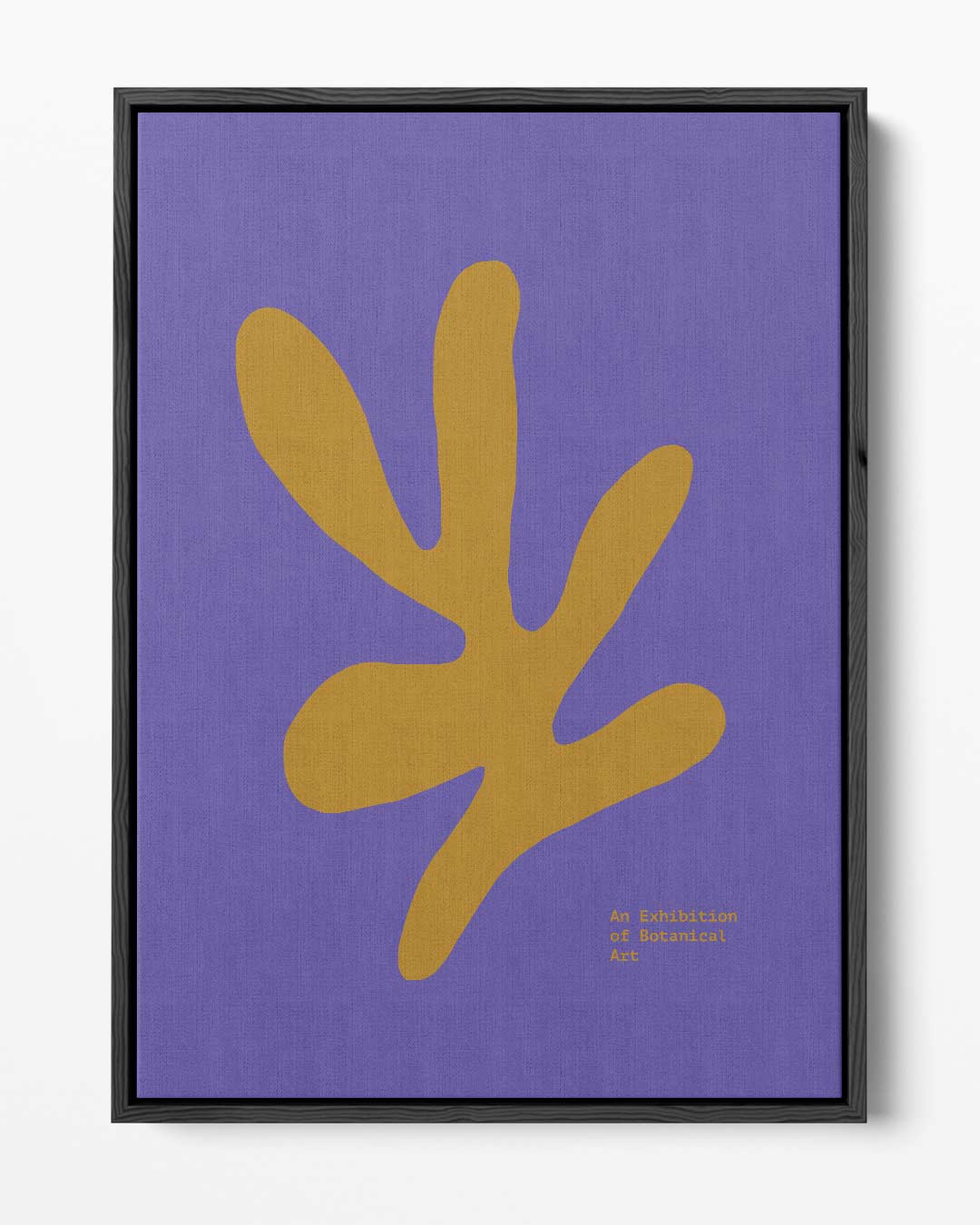 Moderne Botanische Abstractie Kunstwerk-canvas-dibond-plexiglas-wanddecoratie-WallArtistic