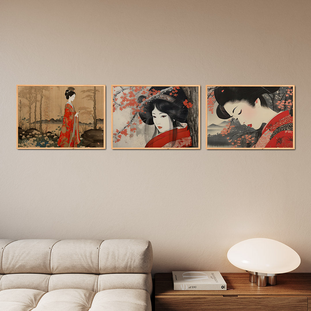 Elegante kleurharmonie Posterset