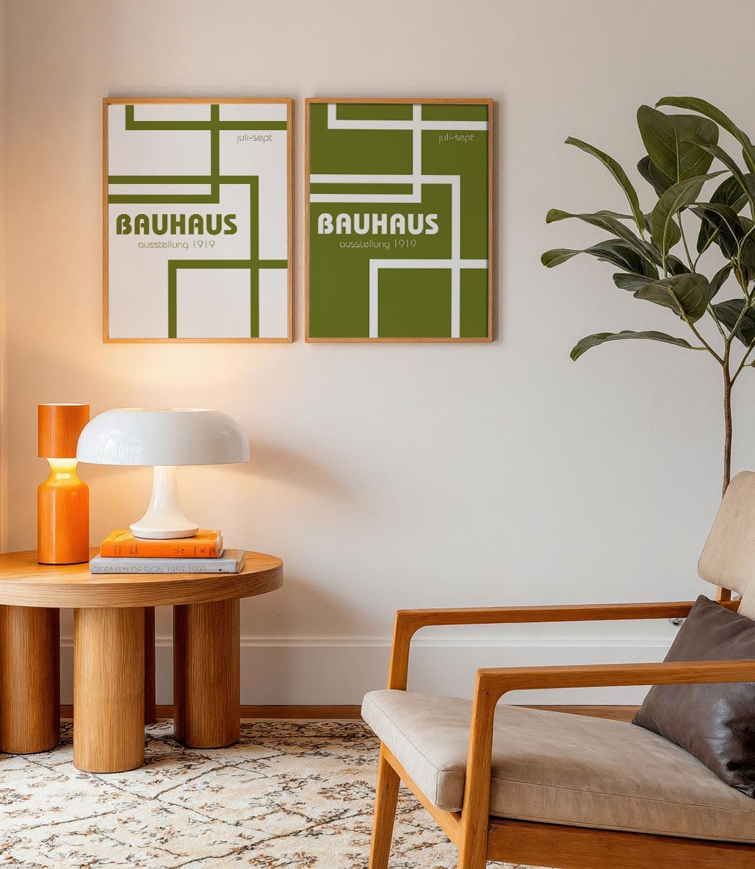 Lijnen en vlakken Posterset