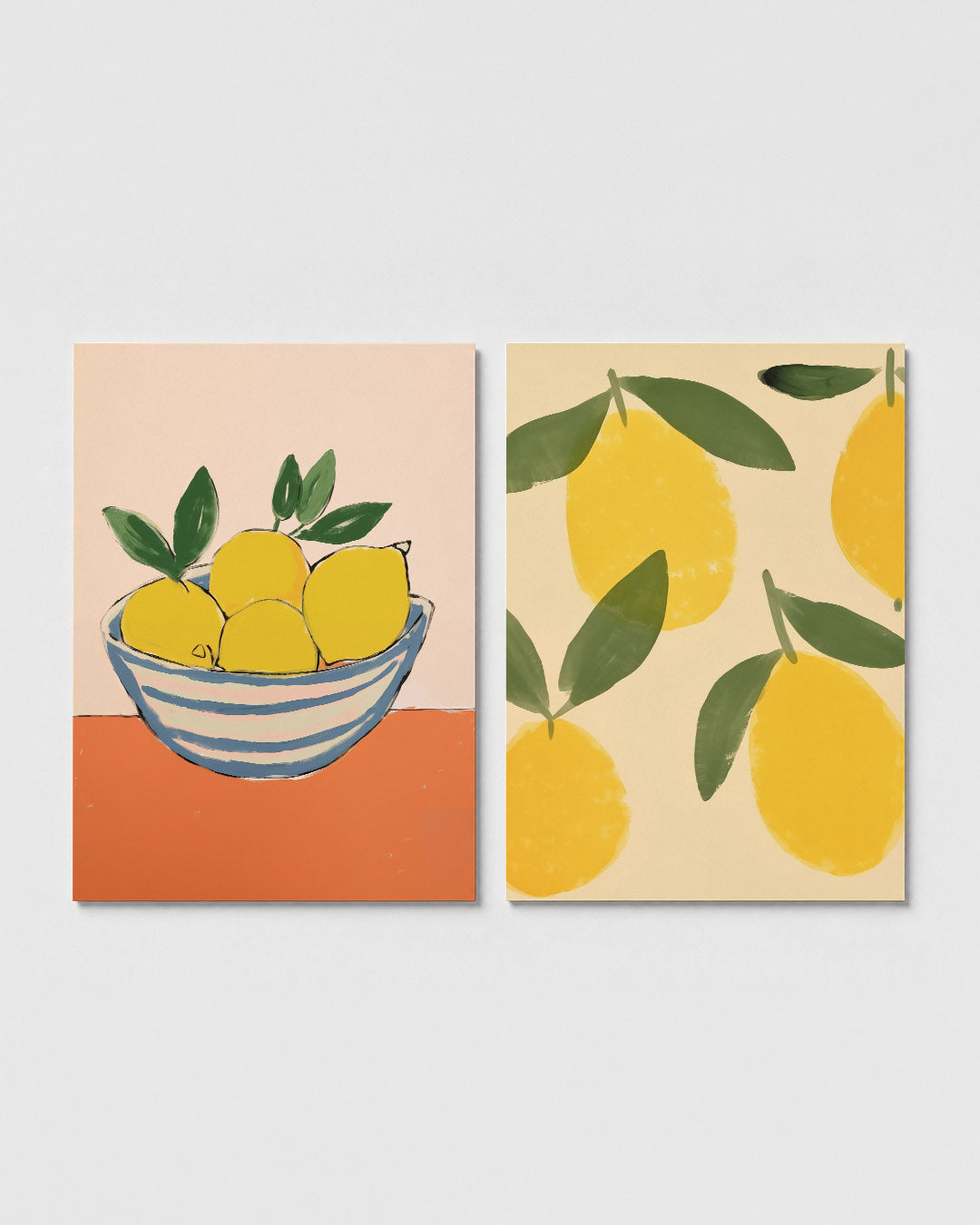 Citroenenschaal Posterset
