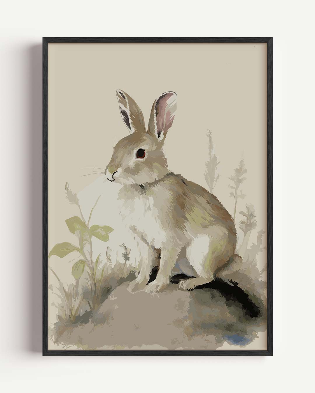 Schattige Konijnenposter-WallArtistic