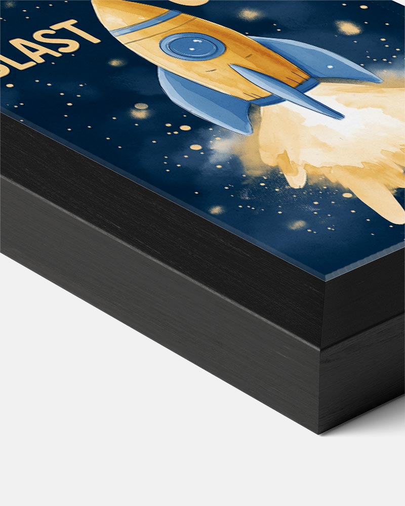 Ruimteavontuur Rakettenposter-WallArtistic