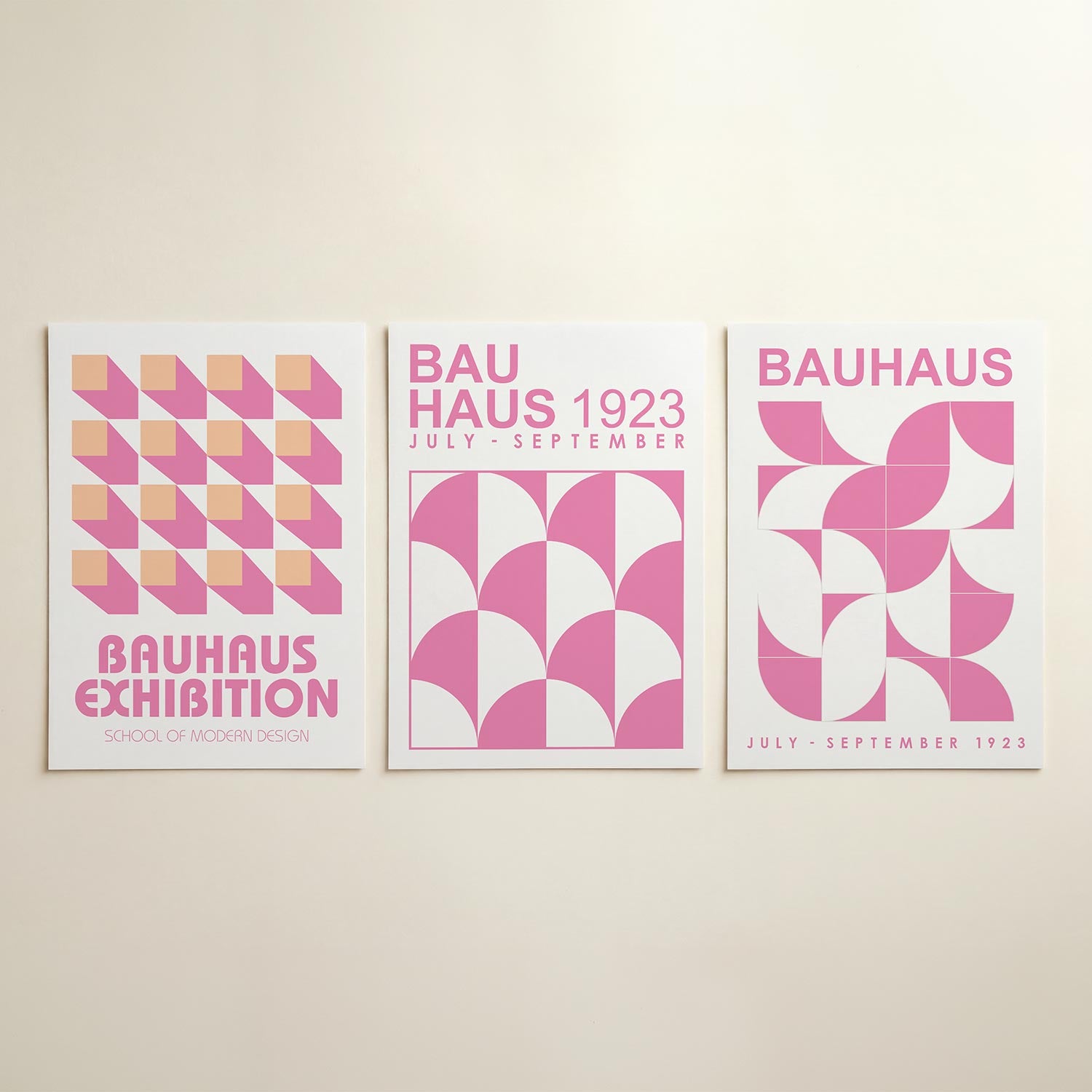 Kleurrijk ritme Posterset