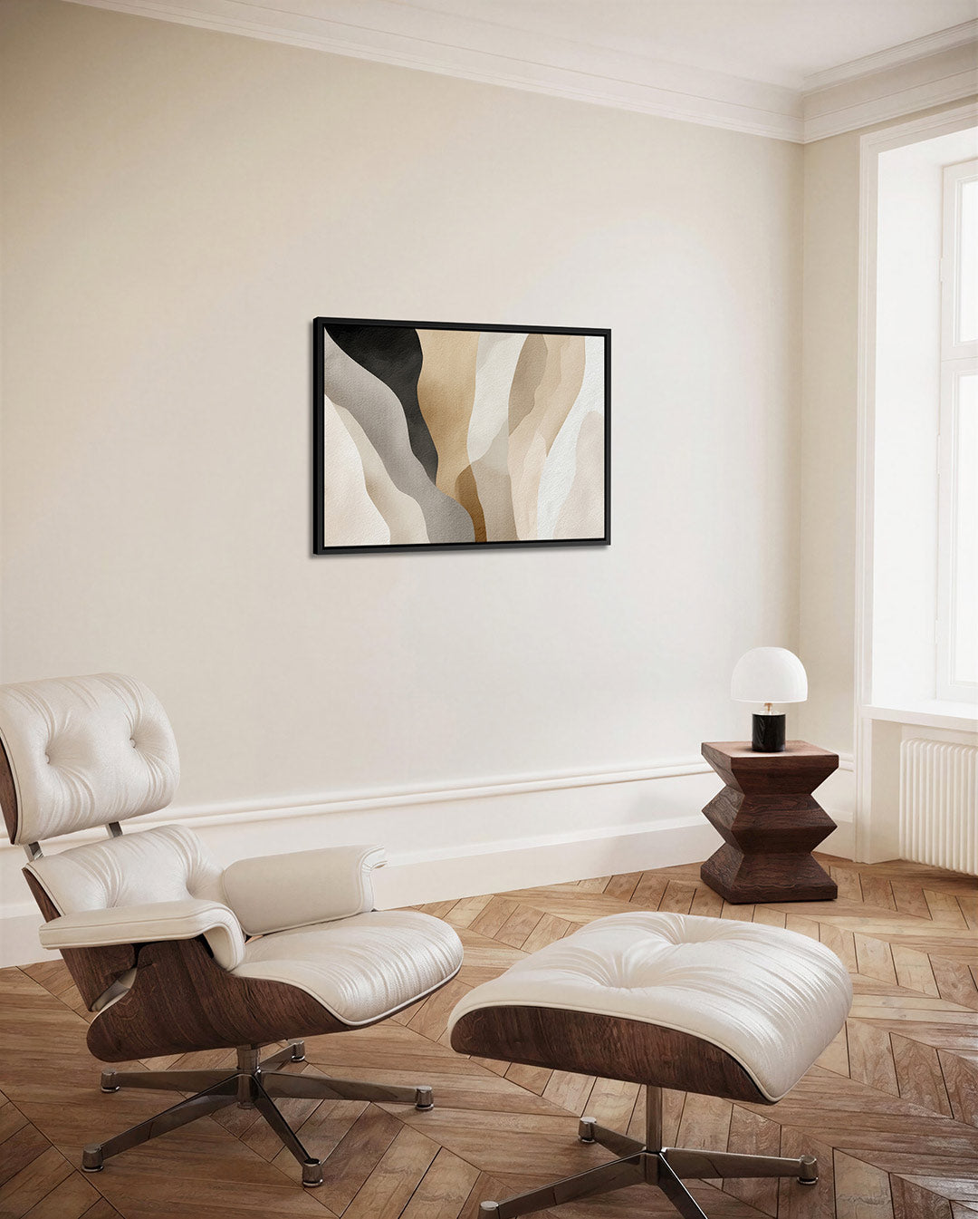 Organische vormen Kunstwerk