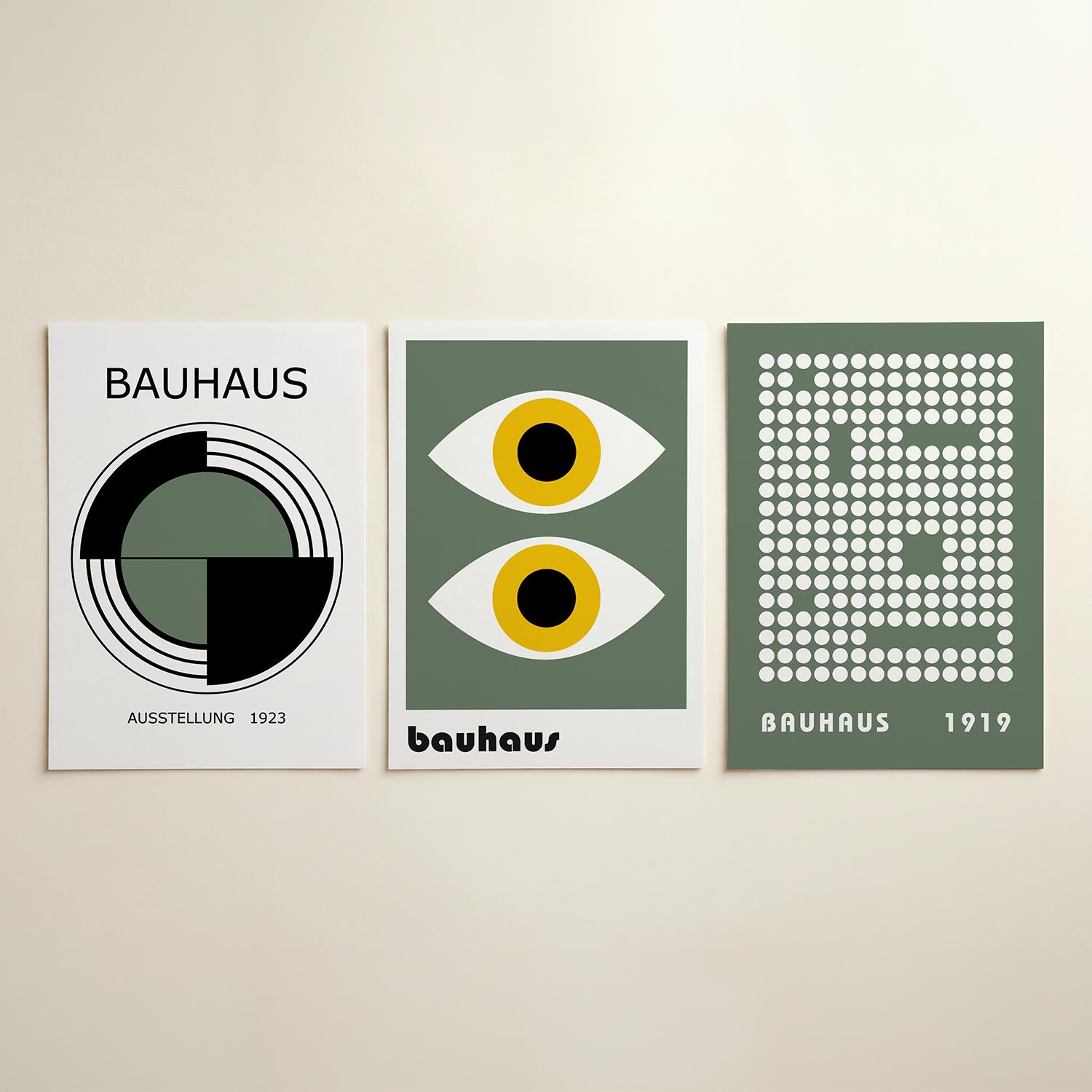 Cirkel en lijnen Posterset