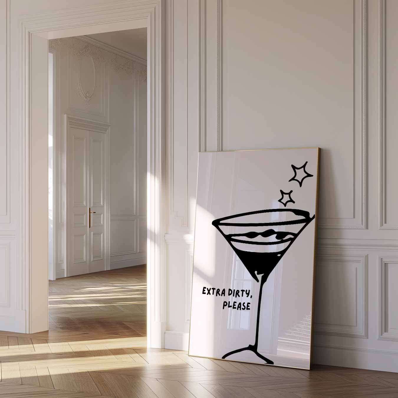 Extra Dirty Martini Poster-WallArtistic