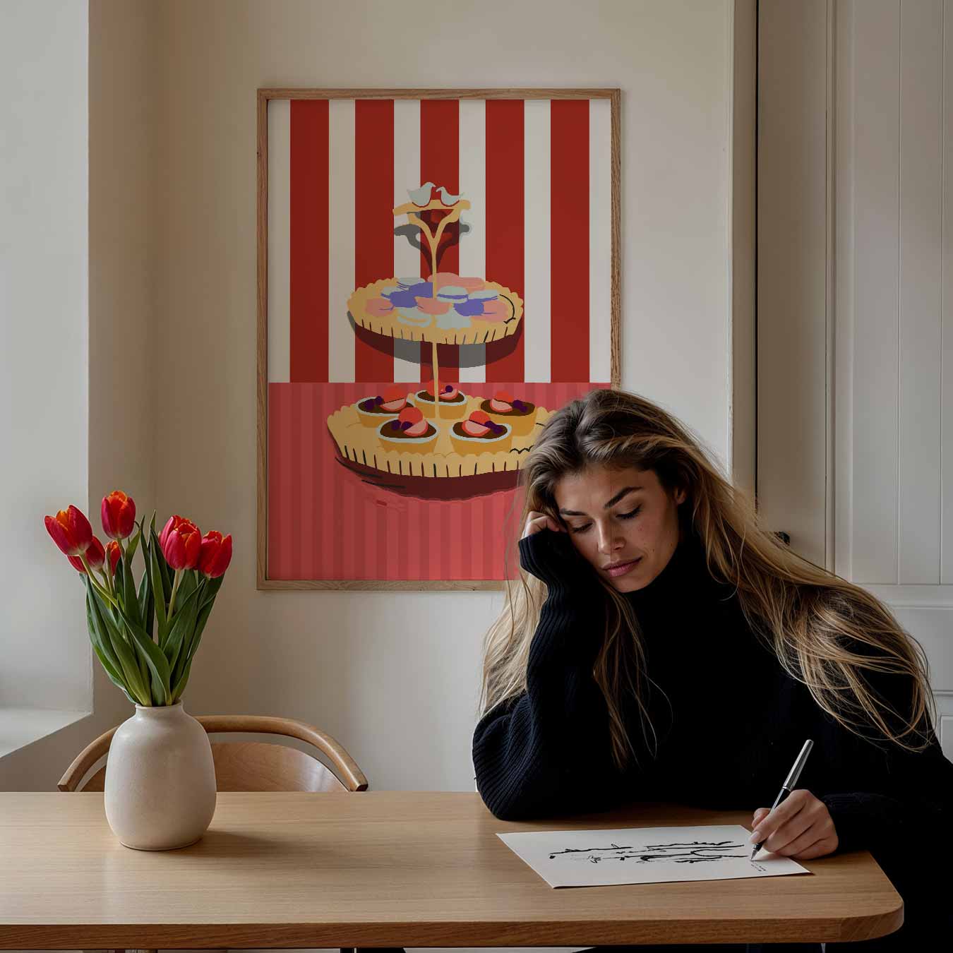 Zoete Verleiding Poster-WallArtistic