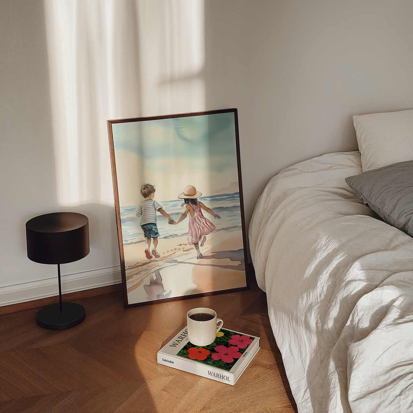 Zomerse Strandavonturen Poster-WallArtistic