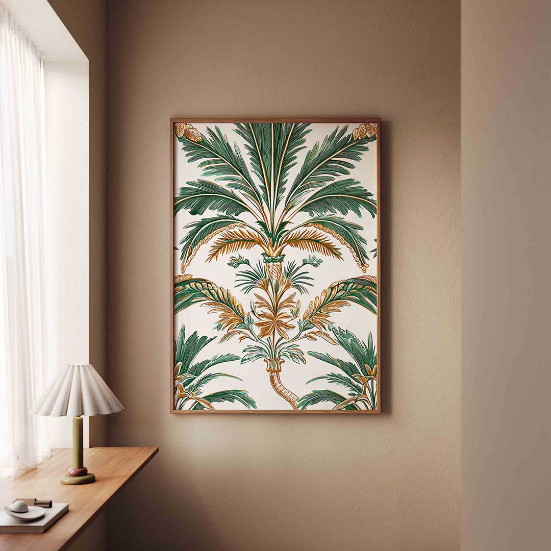 Groene bladeren Poster