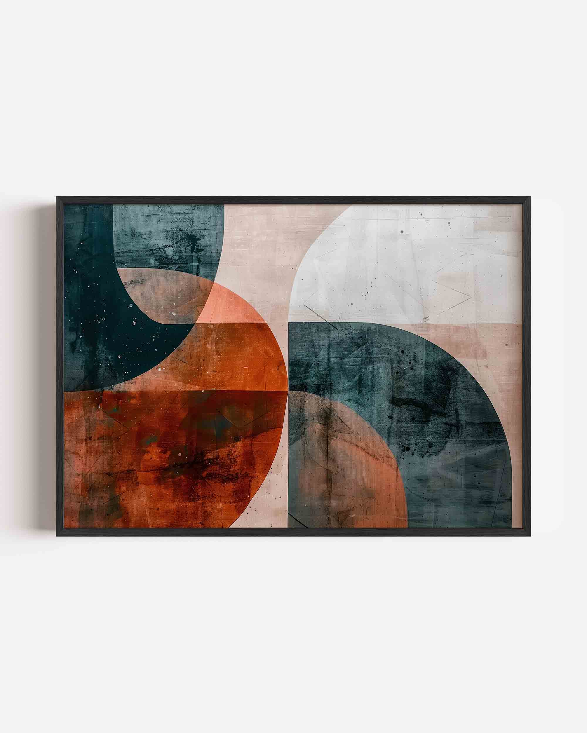 Abstracte vormen Poster