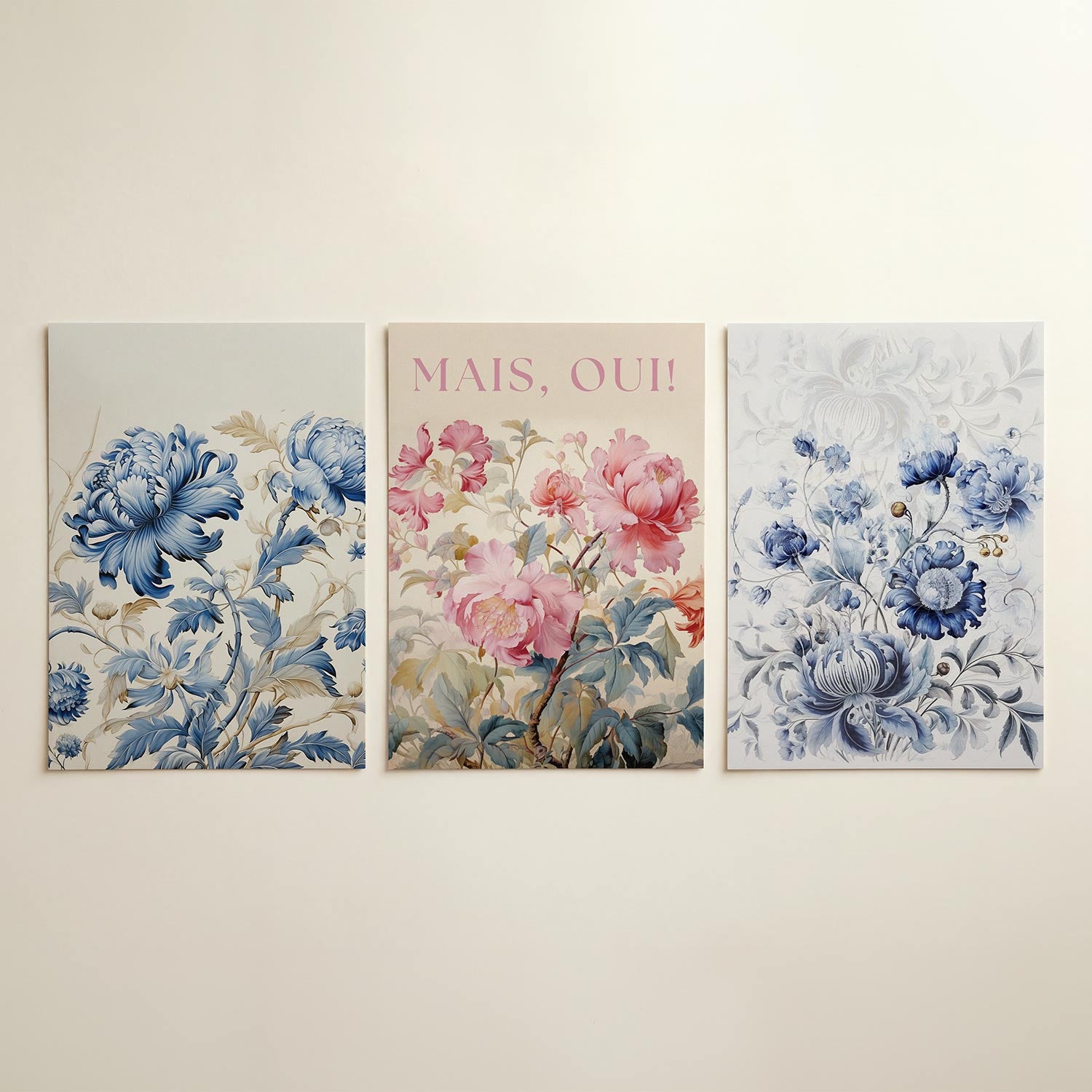 Bloemrijke verfijning Posterset