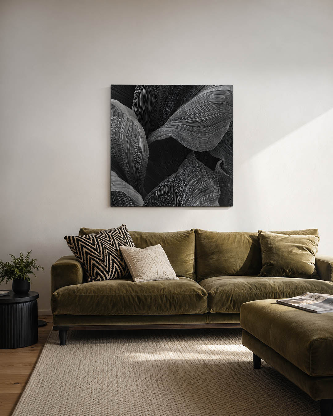 Golvende lijnen Kunstwerk