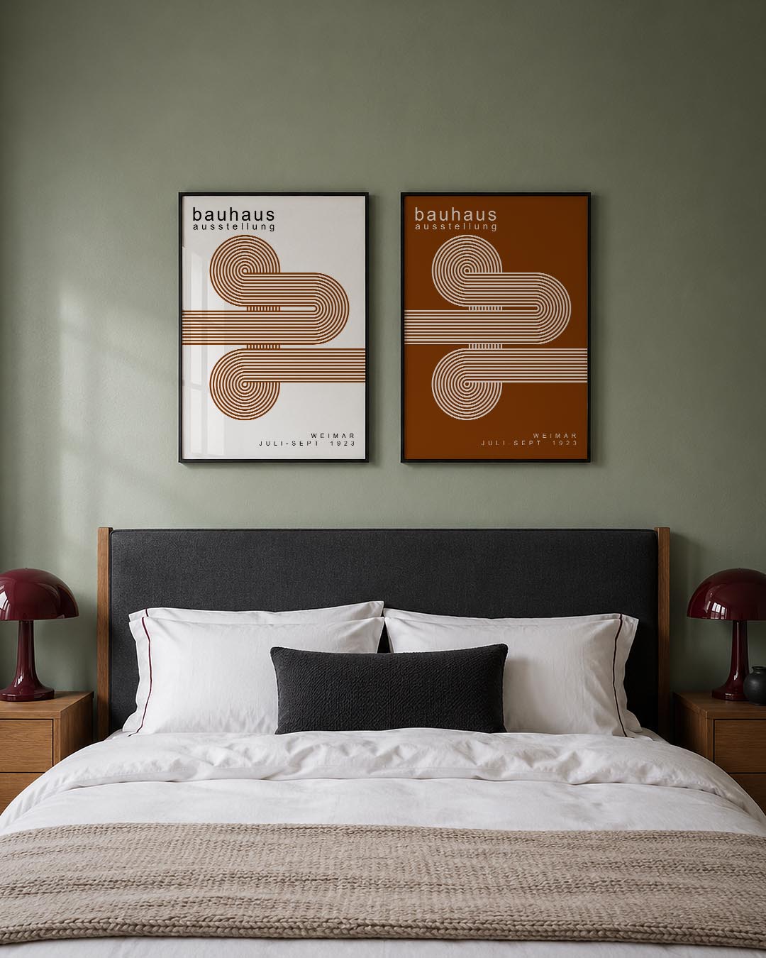 Lijnenspel en cirkelvormen Postersets