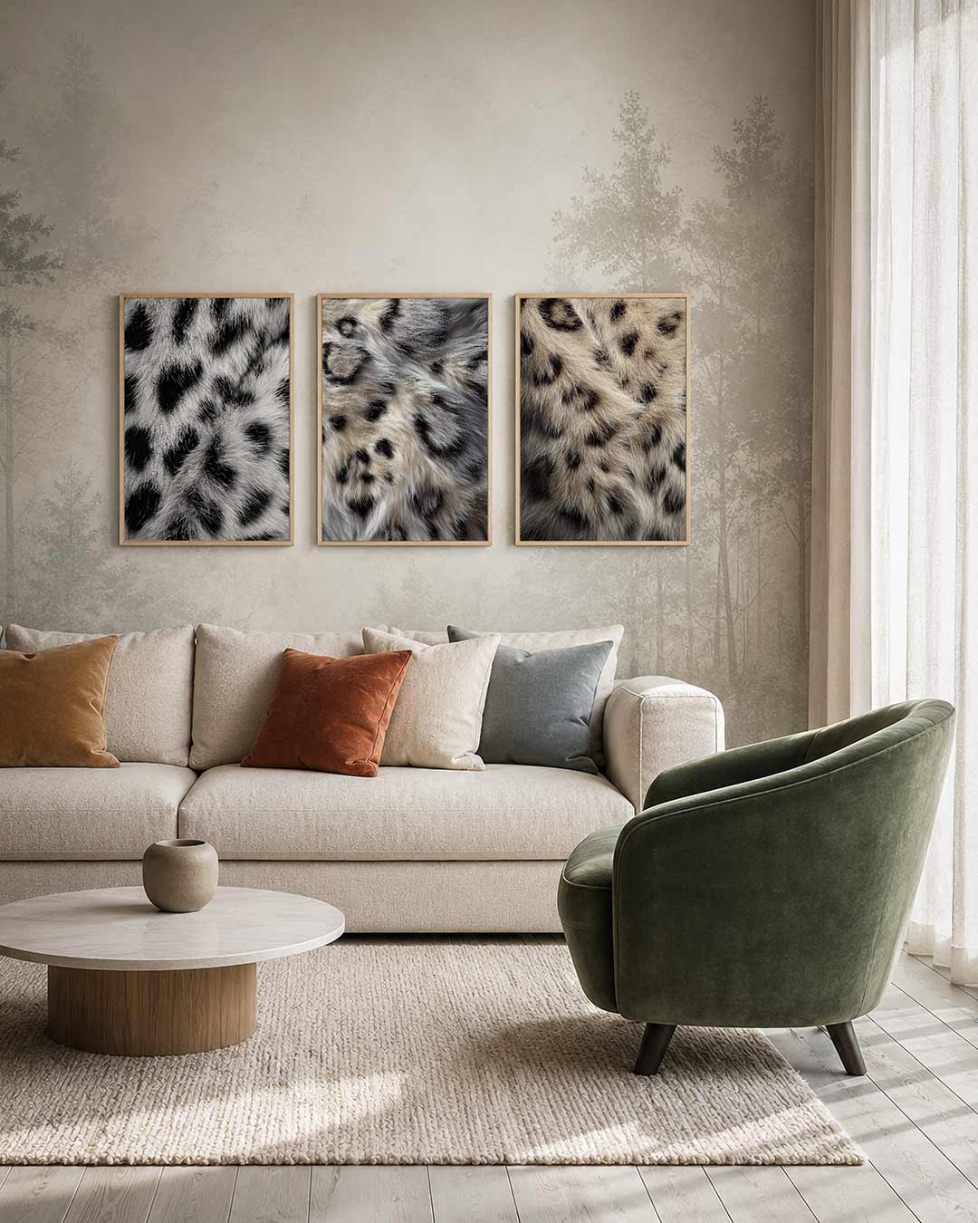 Vlekken en textuur Posterset