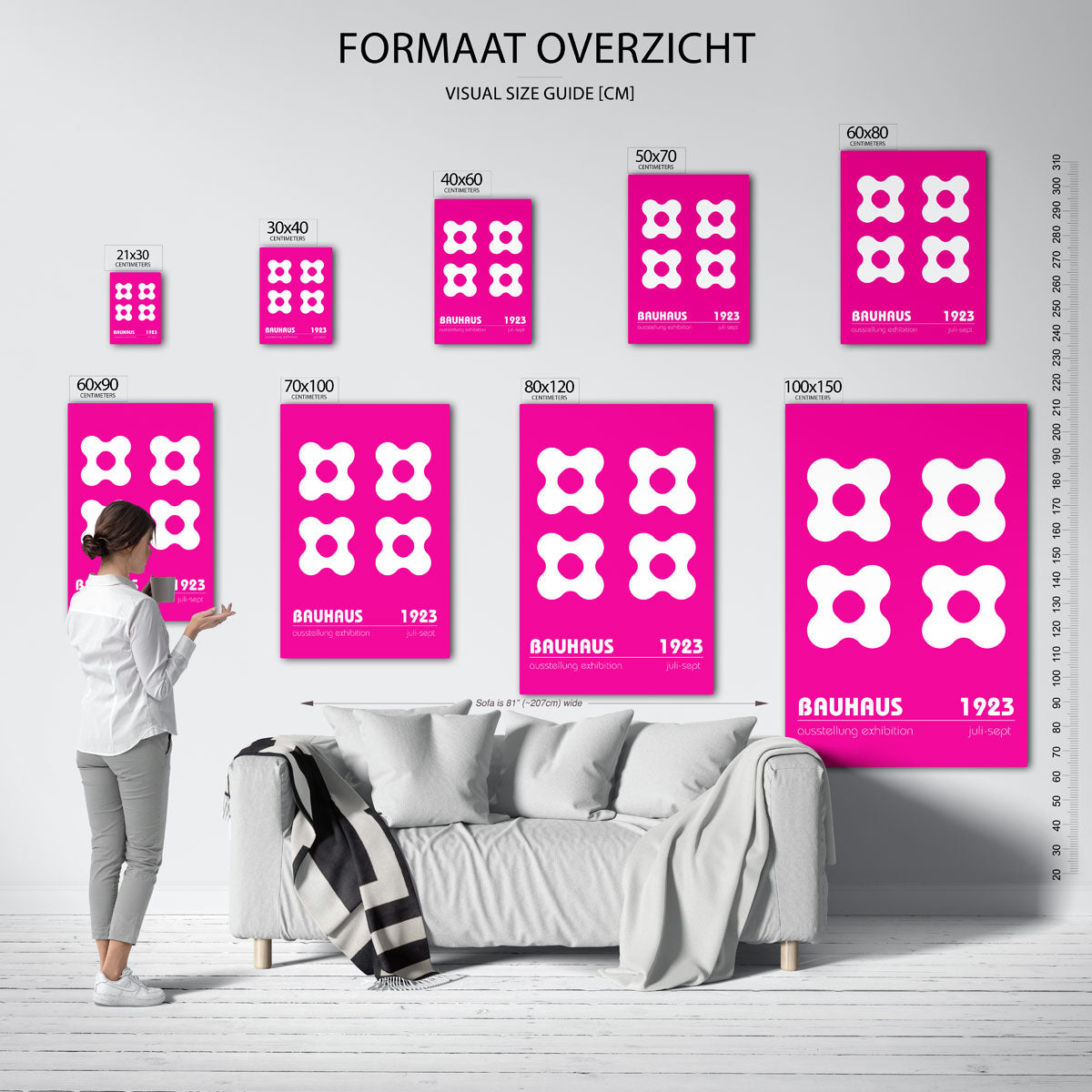 Vorm en kleur Poster