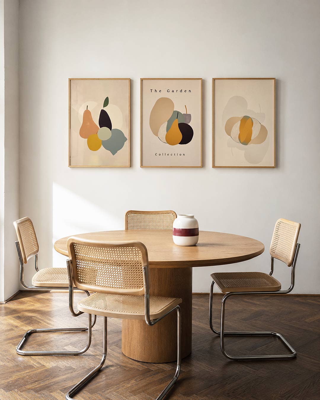Vorm en kleurenspel Posterset