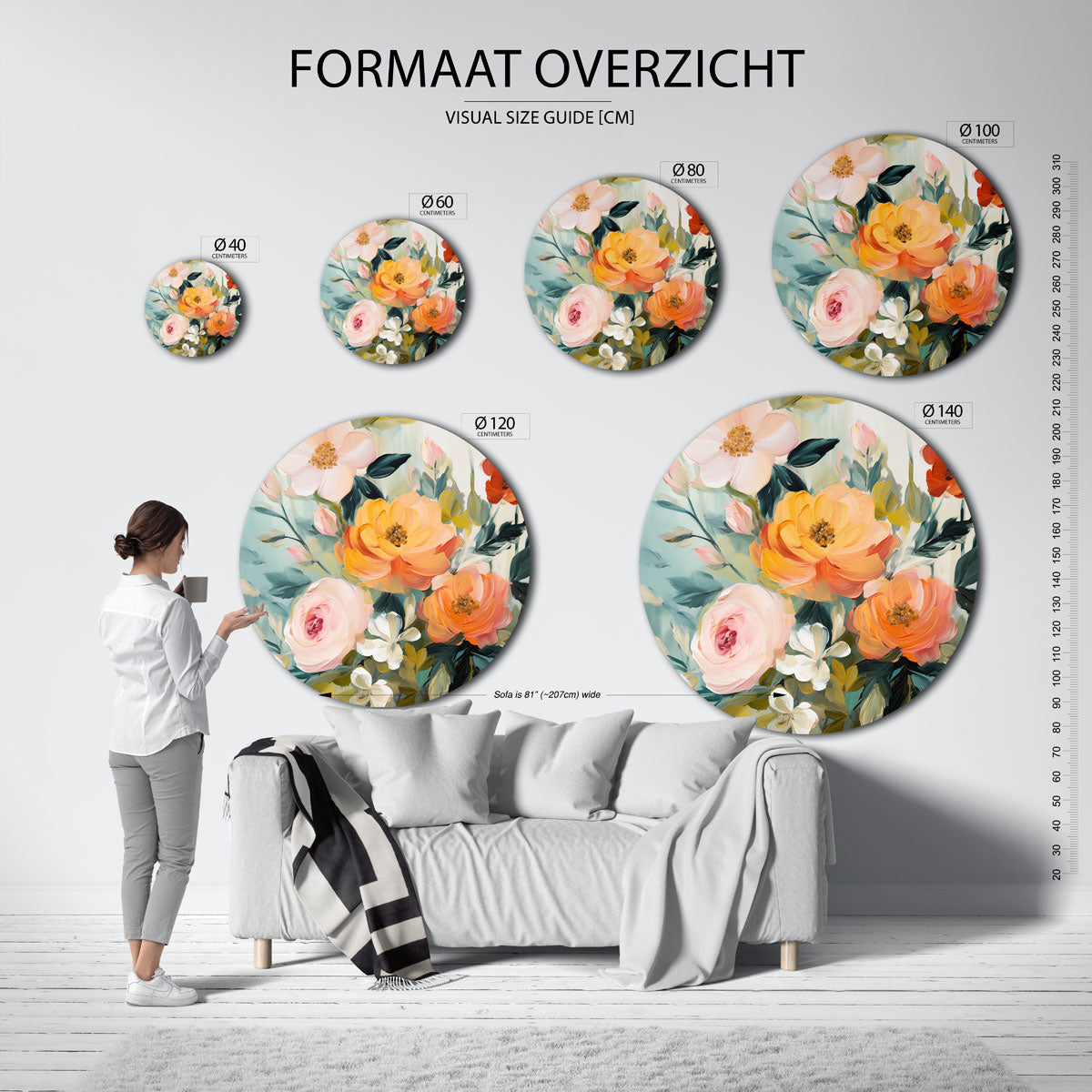 Bloemenpracht Muurcirkel
