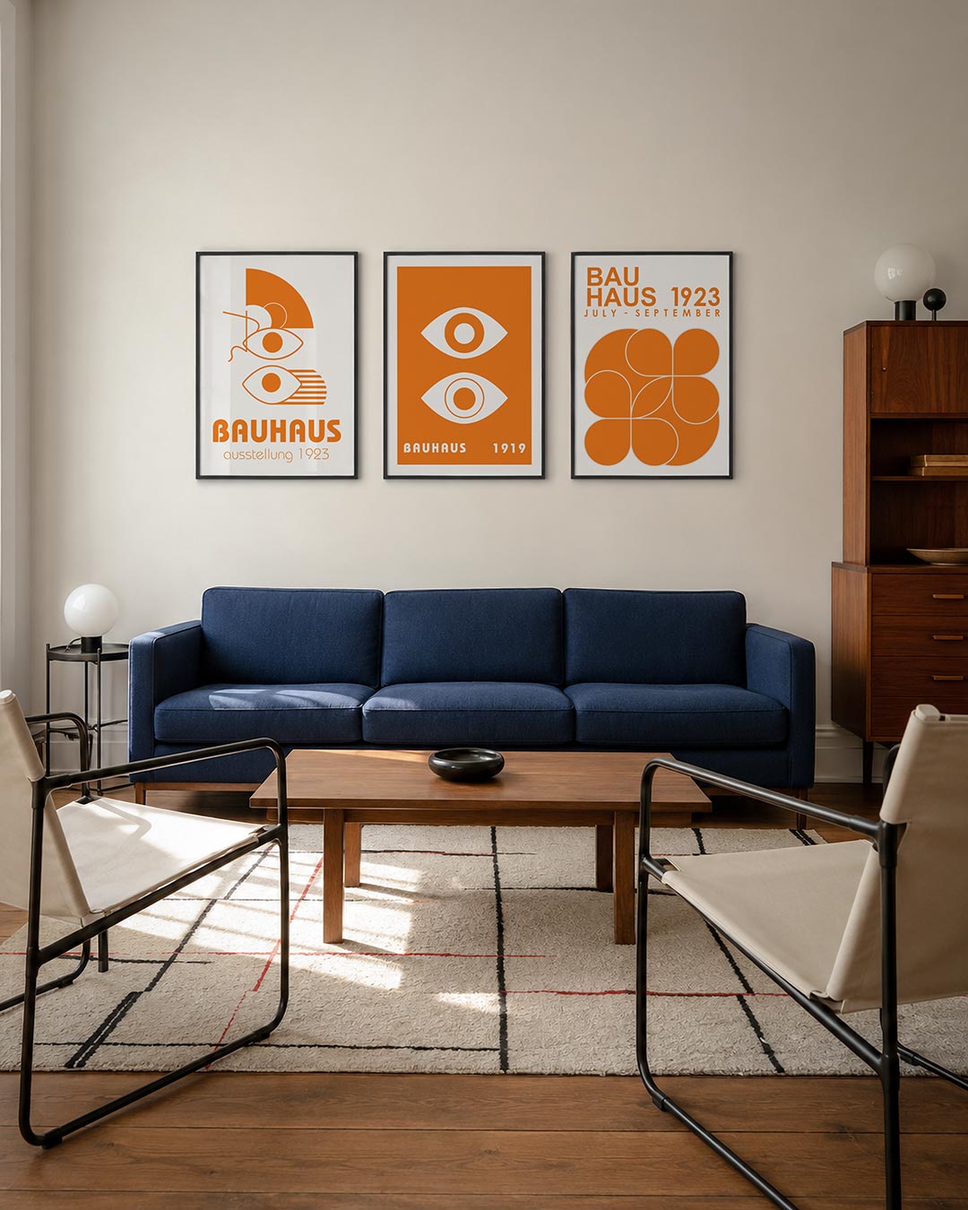 Oog en lijnenspel Posterset