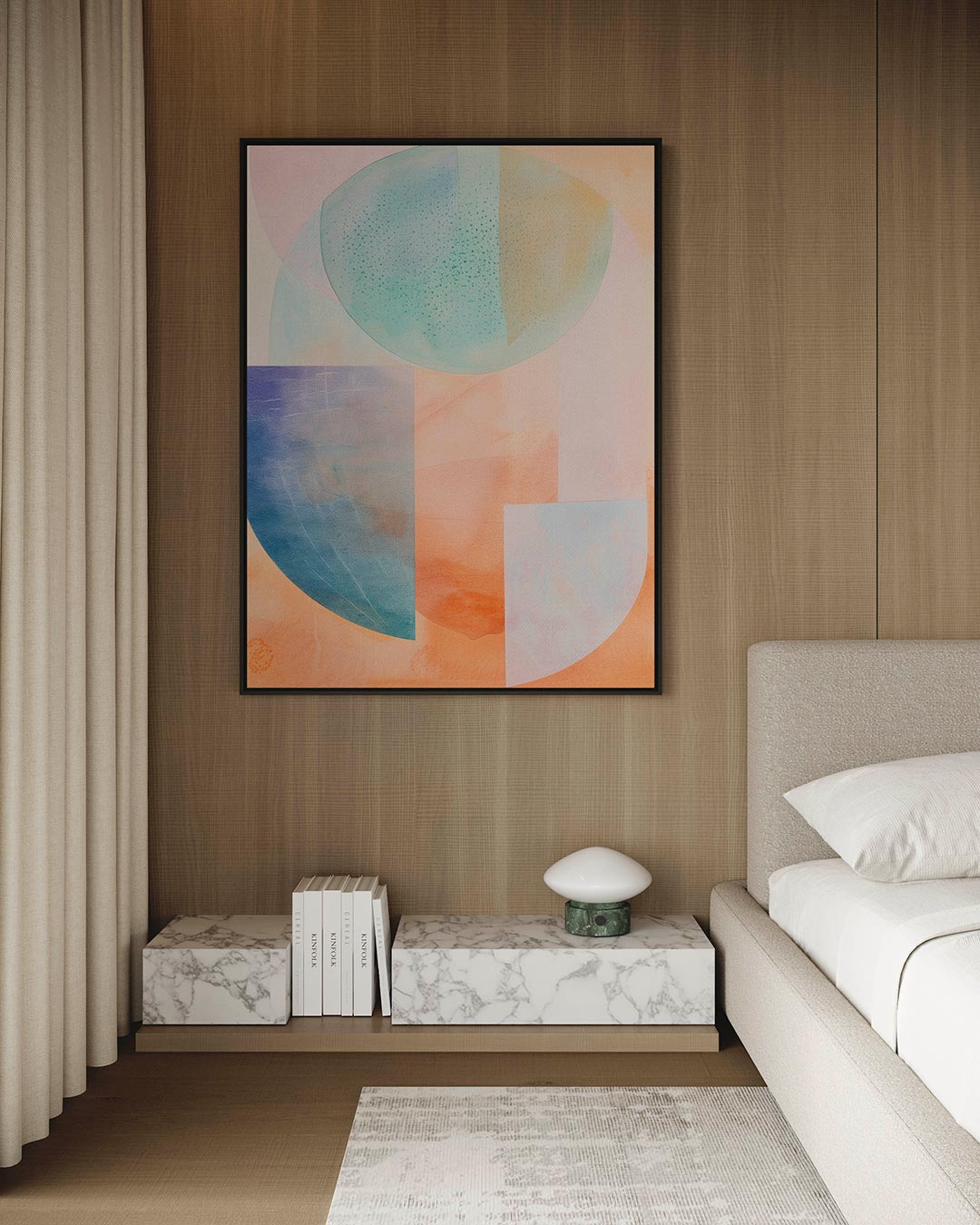 Vormen en kleuren Kunstwerk