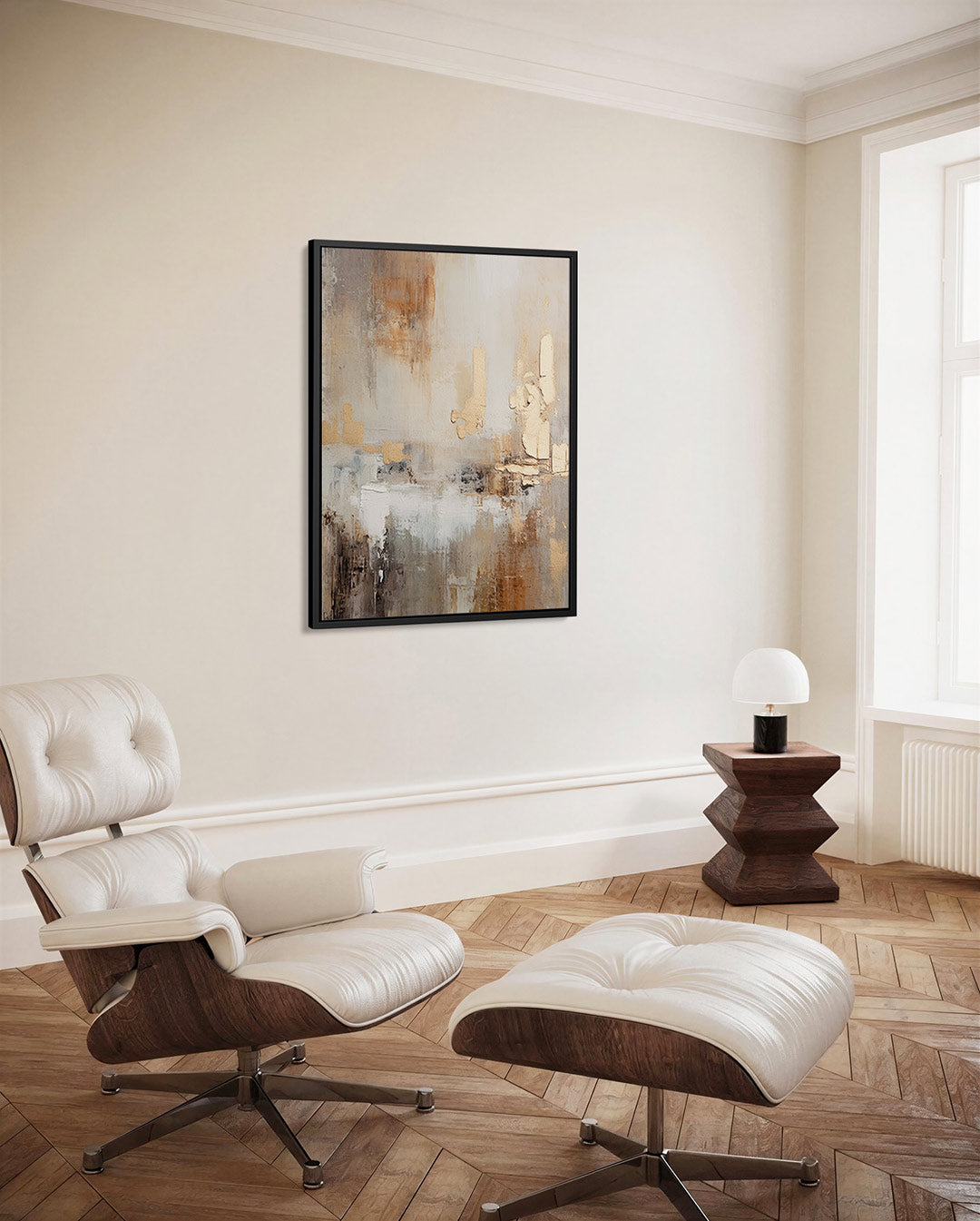 Gelaagde texturen Kunstwerk