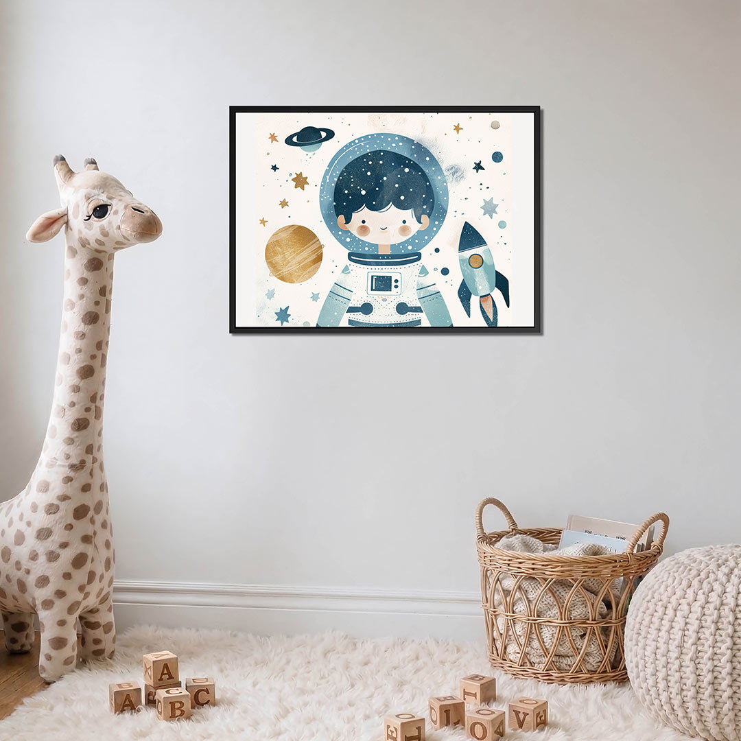 Speelse ruimte illustratie Kunstwerk