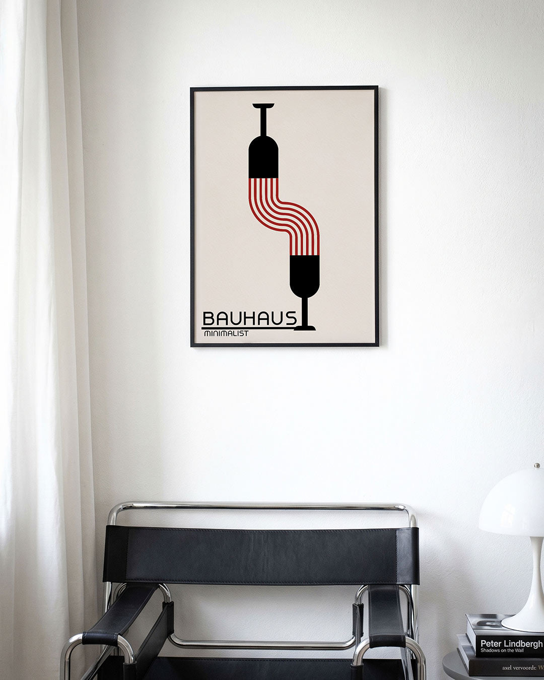 Lijnen en vormen Poster