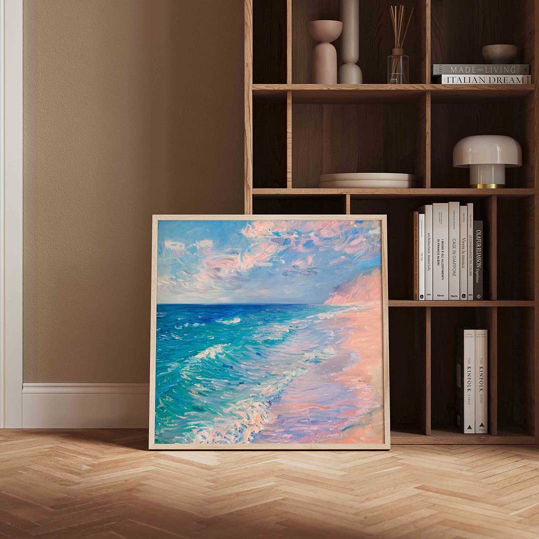 Strand en zee Poster