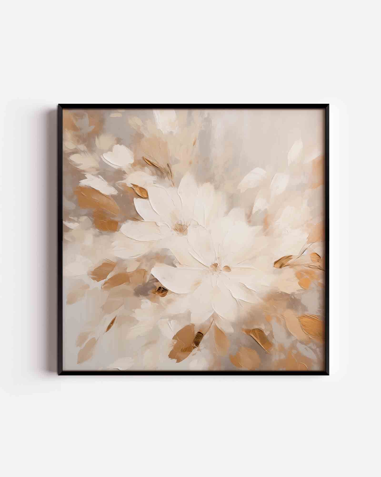 Bloemen en bladeren Poster