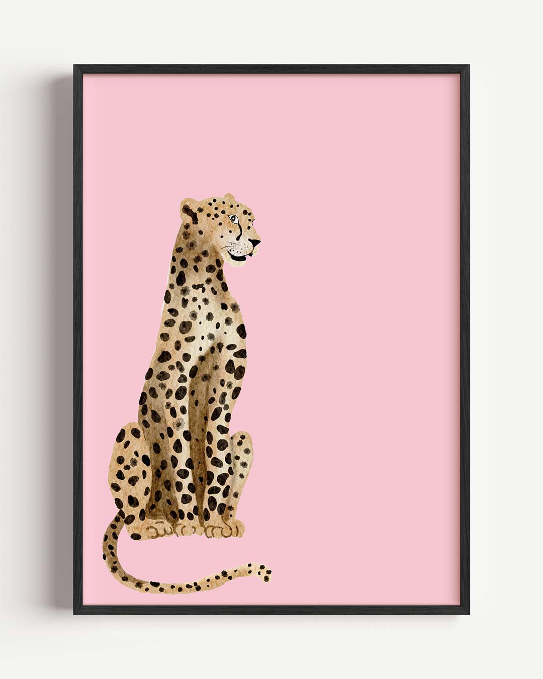 Stijlvolle Luipaard Poster-WallArtistic