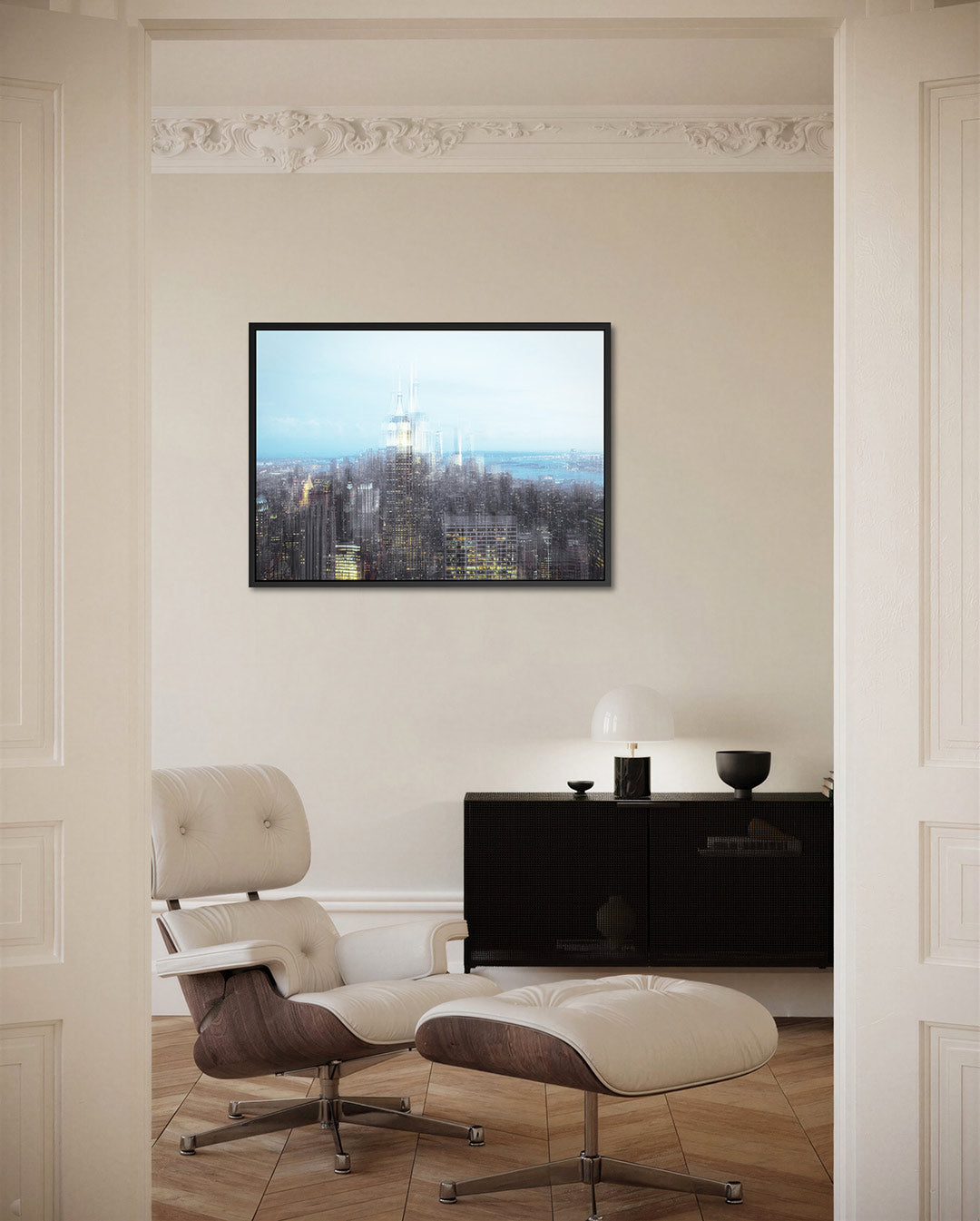 Stedelijke reflecties Kunstwerk
